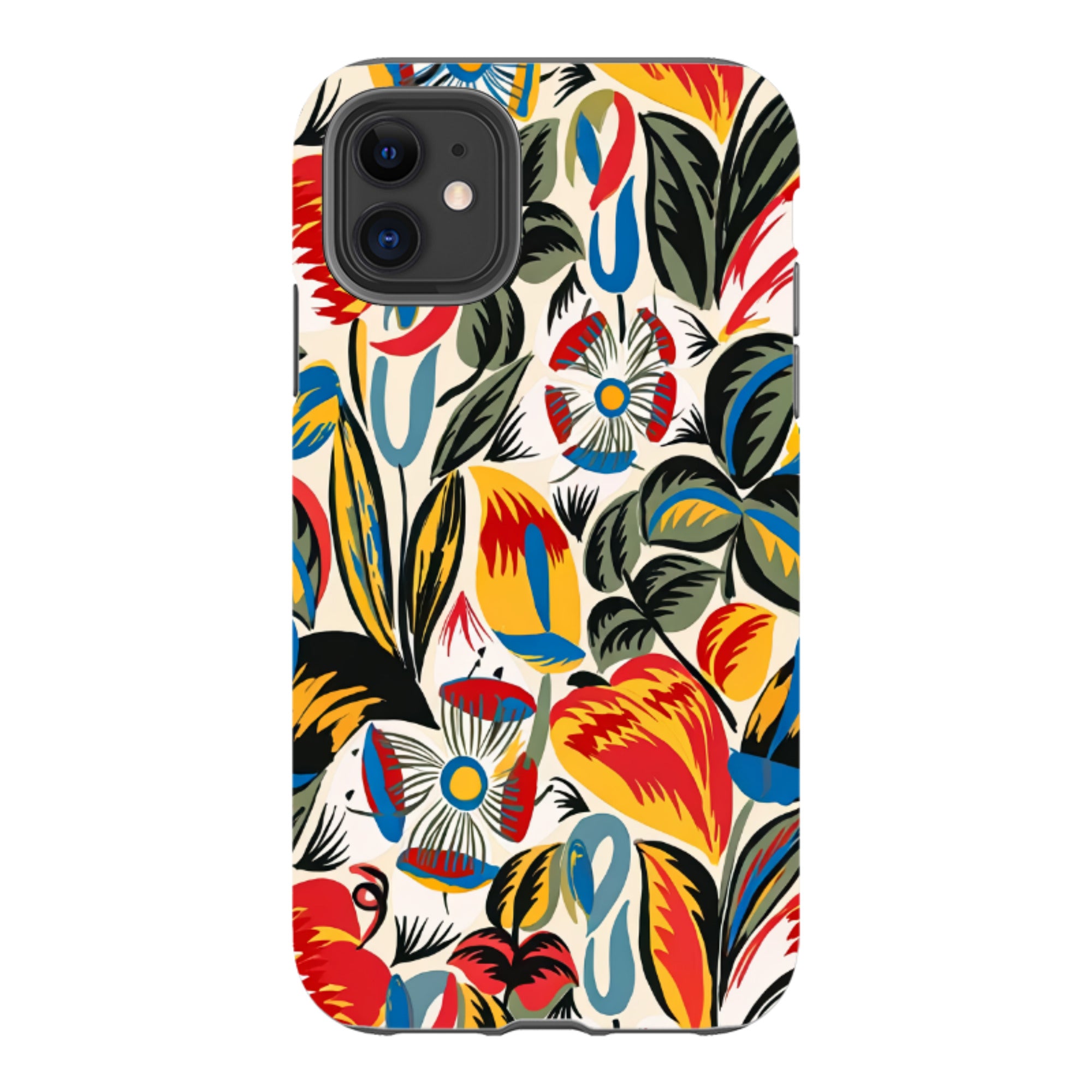 iPhone Tough Case - Fauvist Floral