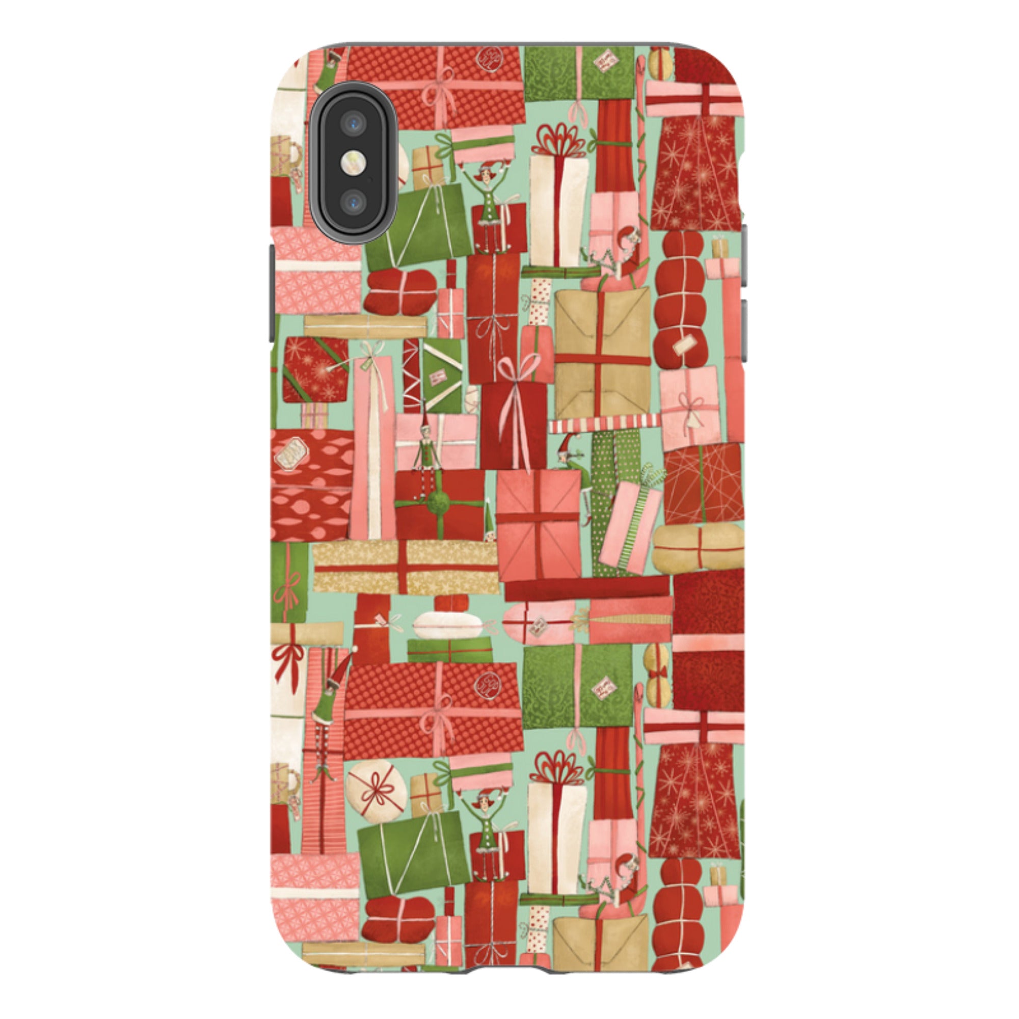 iPhone Tough Case - Santas Helpers By Maja Lindberg