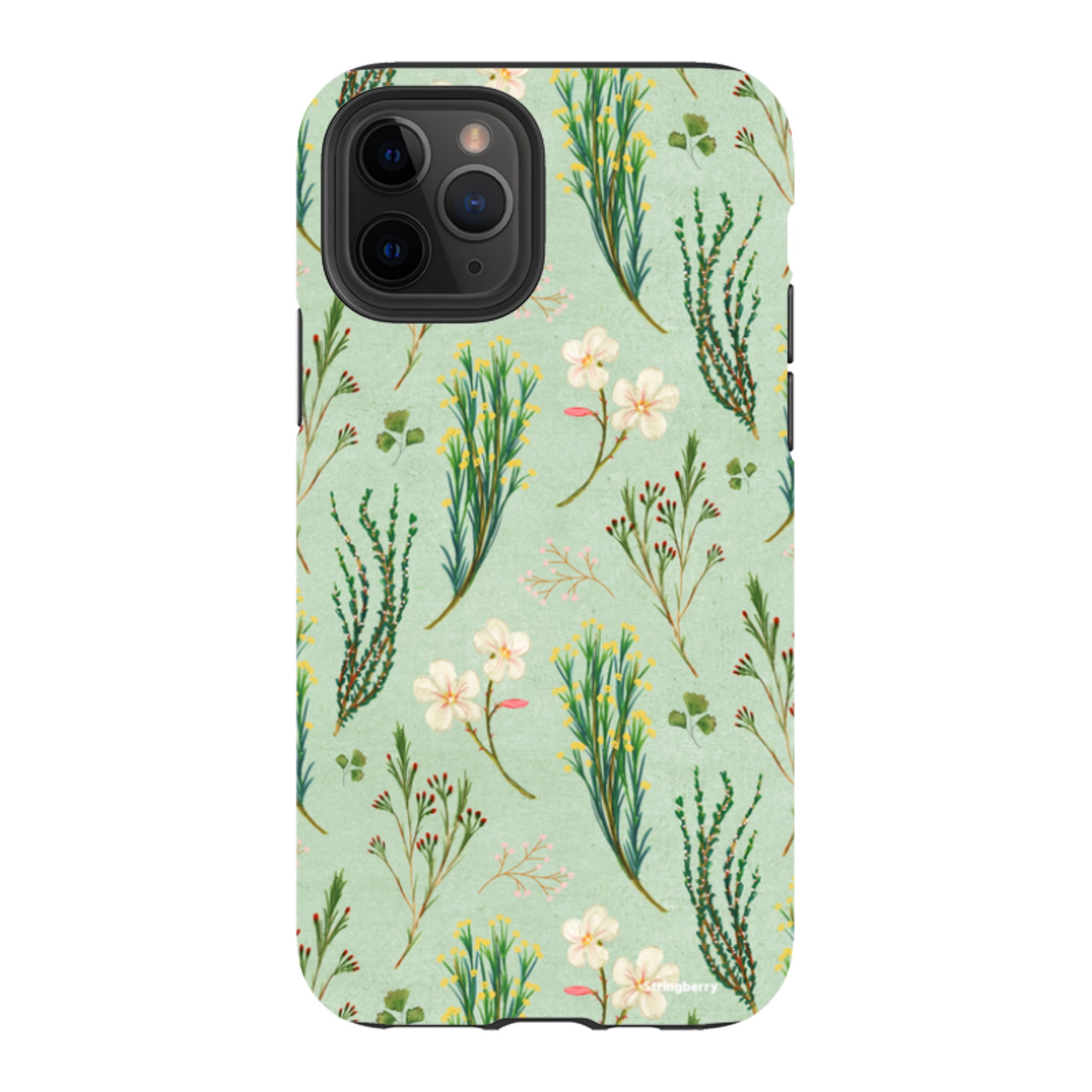 iPhone Tough Case - Wild Flowers By Katherine Quinn