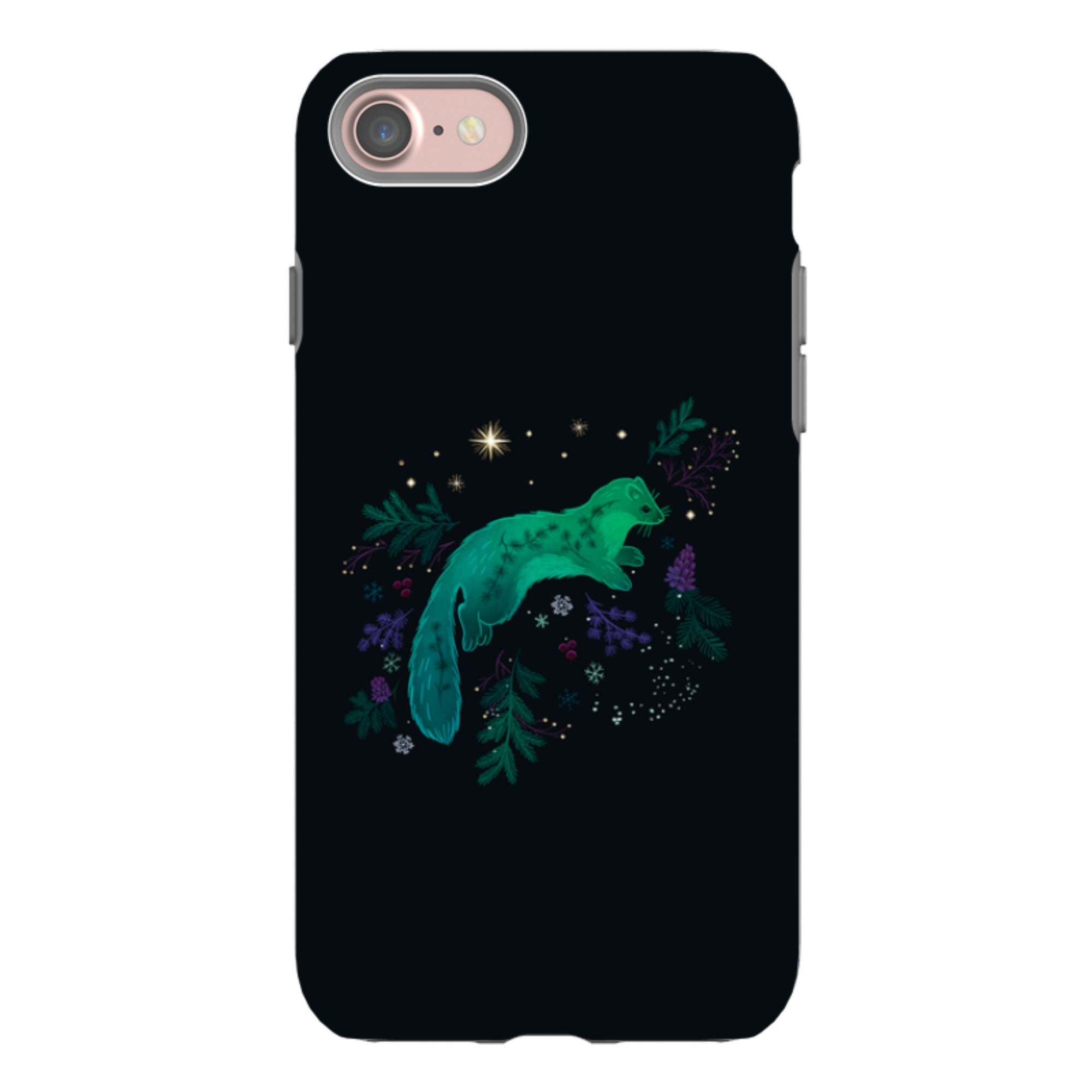 iPhone Tough Case - Pine Marten By Anna Stead
