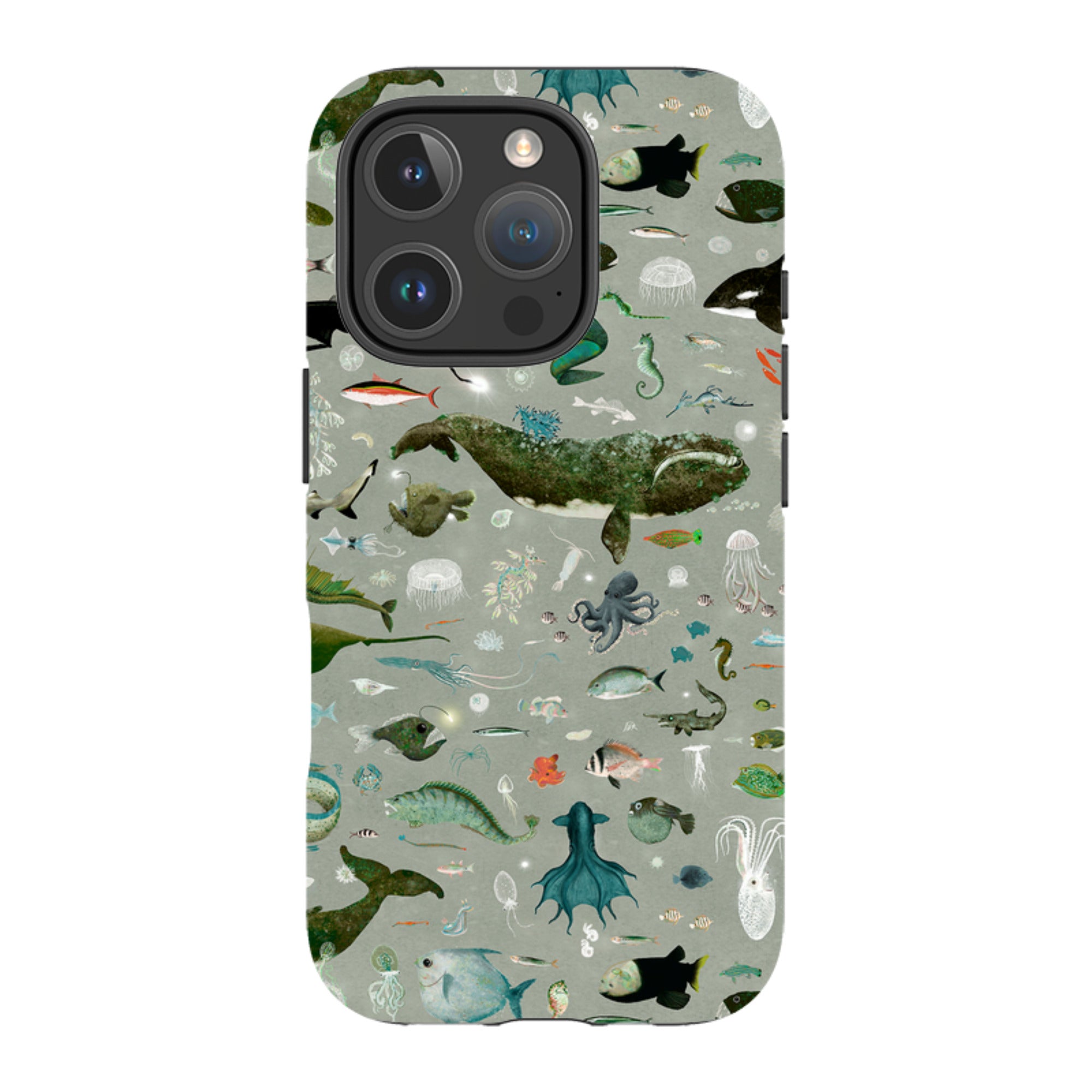 iPhone Tough Case - Moon Shadow By Katherine Quinn