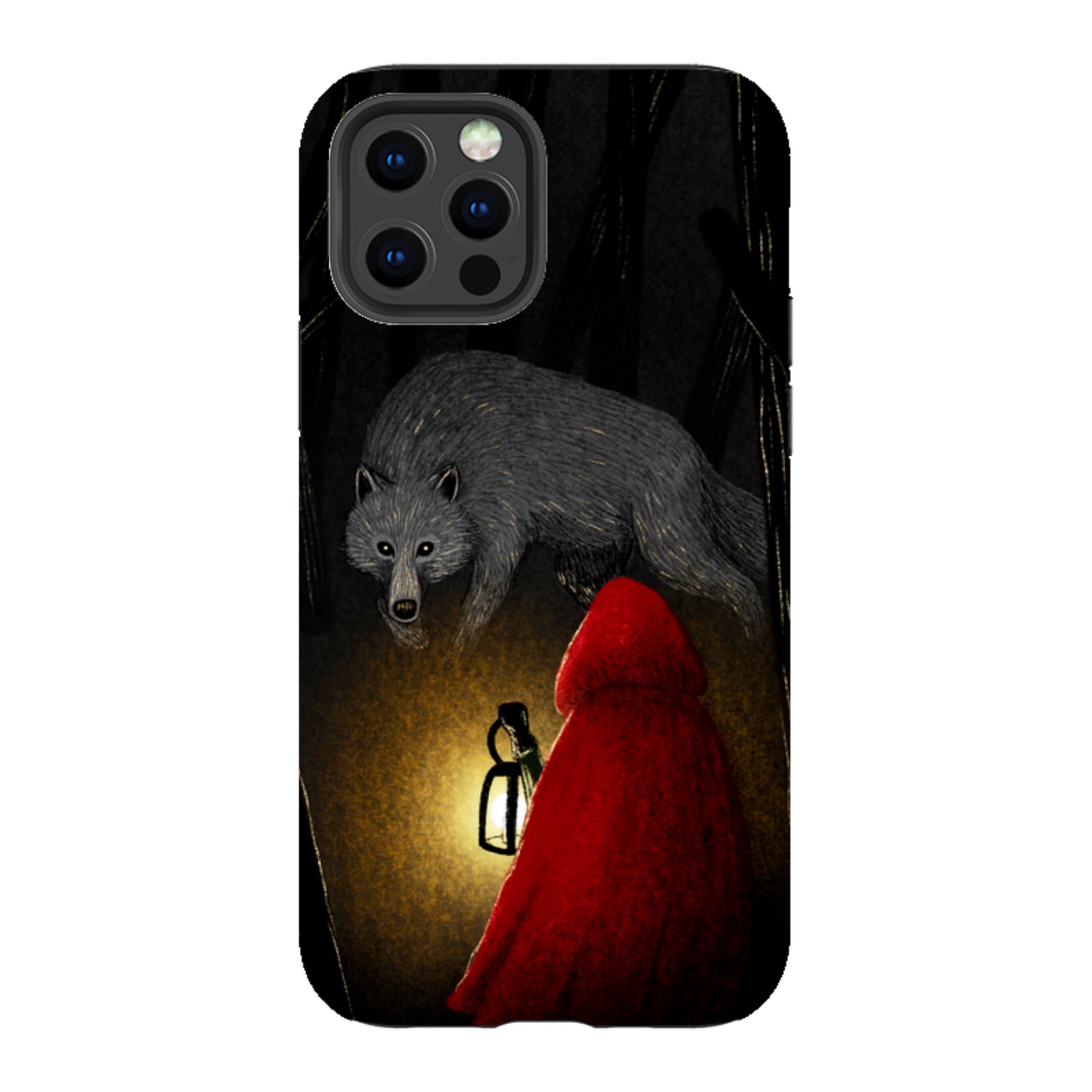 iPhone Tough Case - Riding Hood By Anna Stead