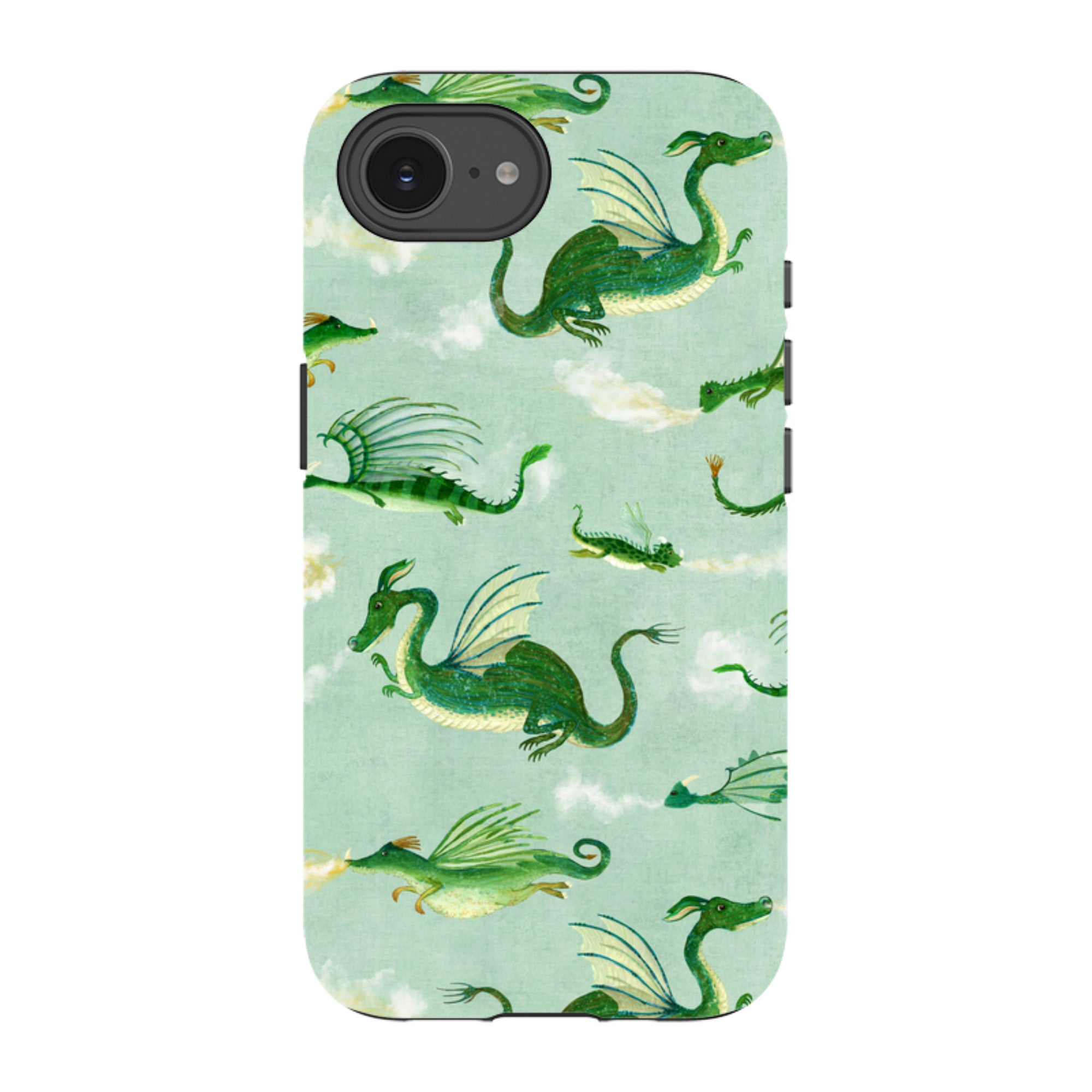 iPhone Tough Case - Dragons By Katherine Quinn