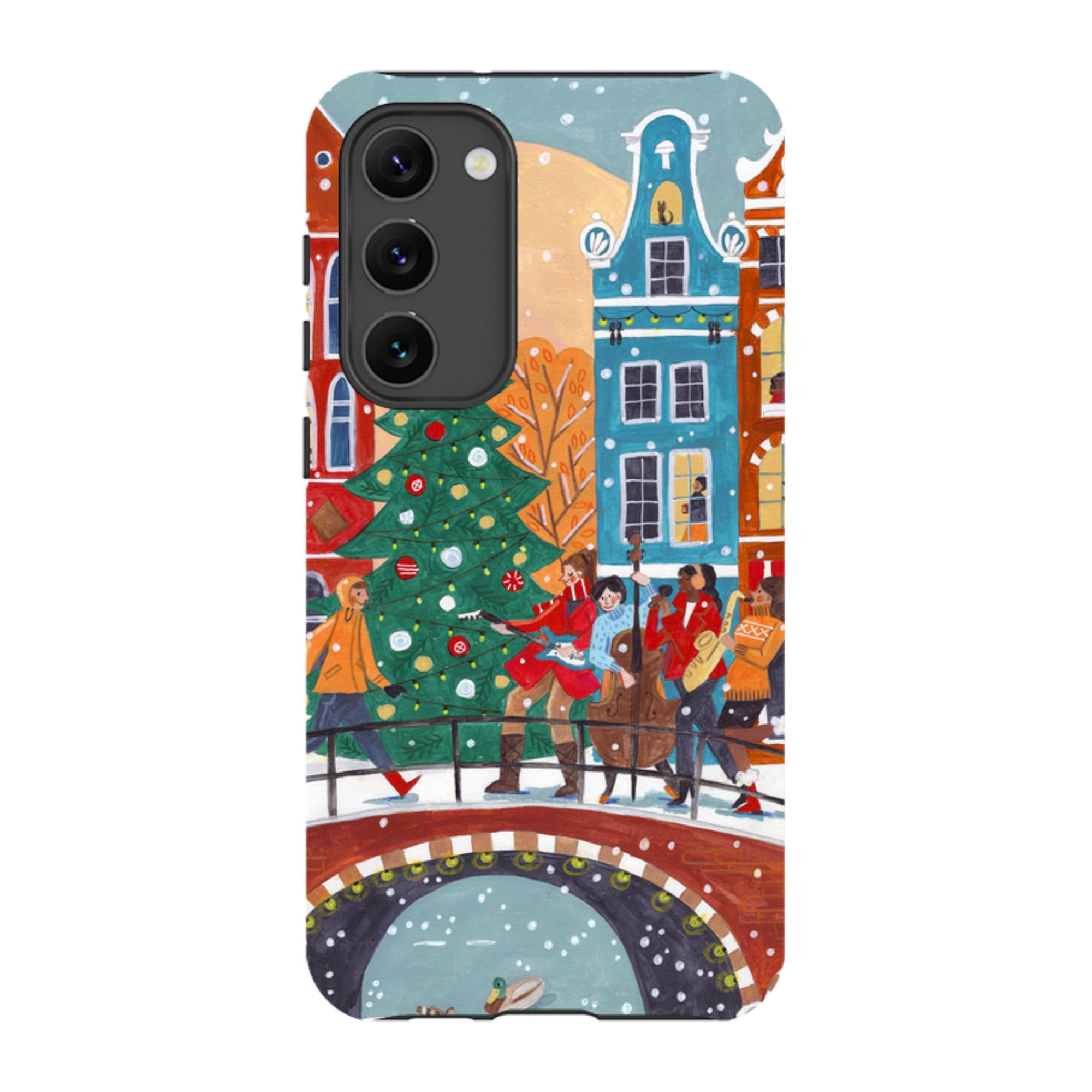 Samsung Tough Case - Christmas Music Amsterdam By Caroline Bonne Muller