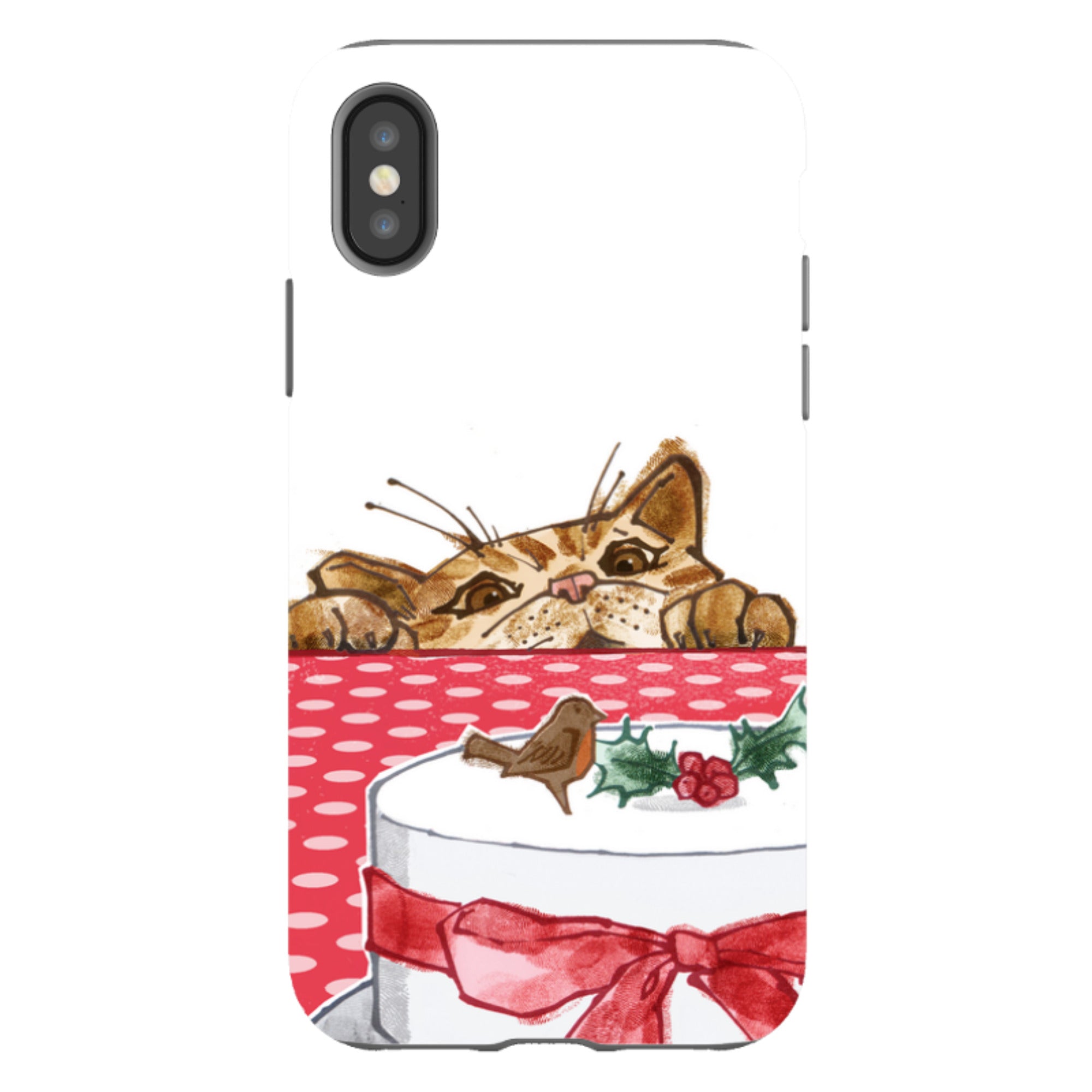 iPhone Tough Case - Cake Cat By Liane Payne