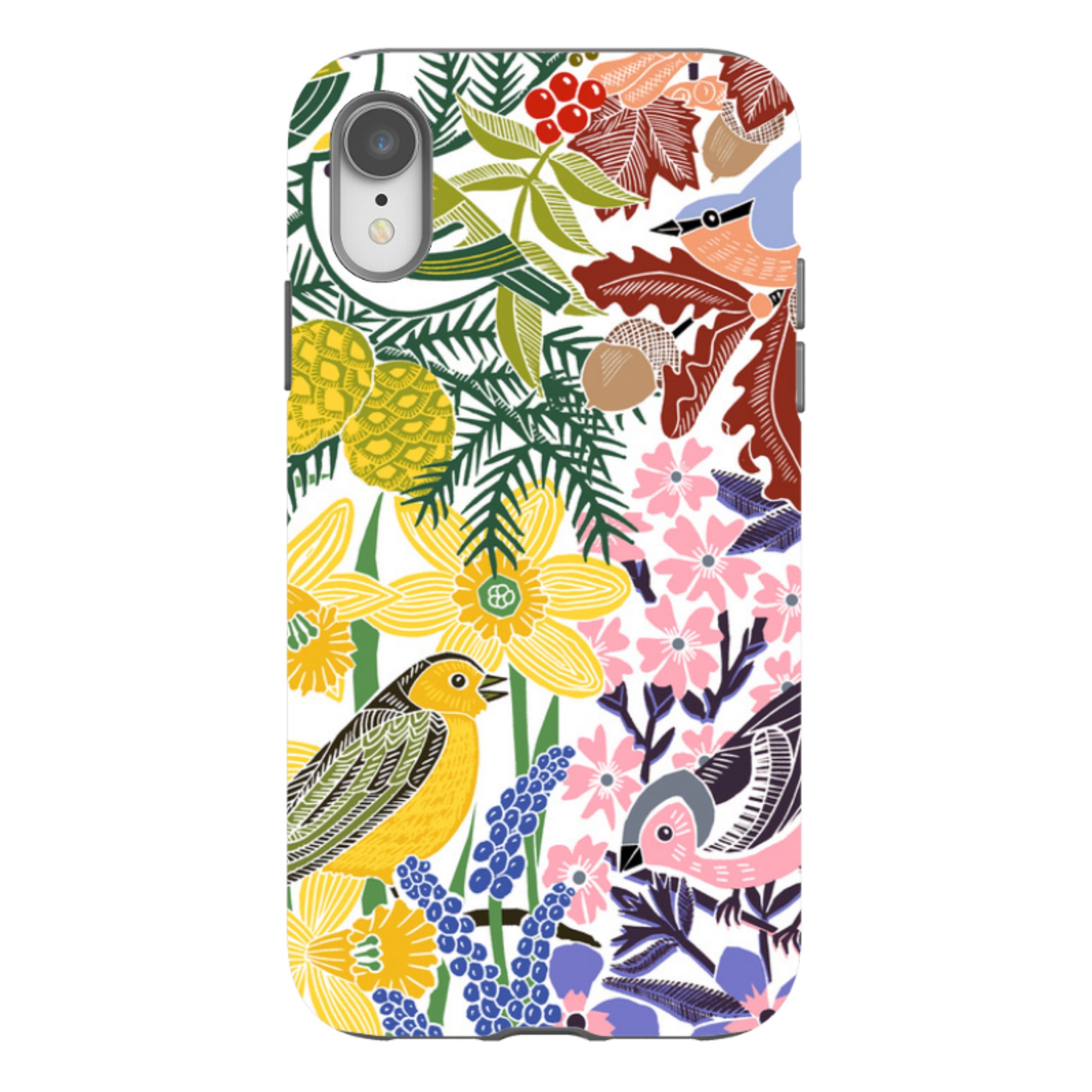 iPhone Tough Case - Embrace The Seasons By kate Heiss