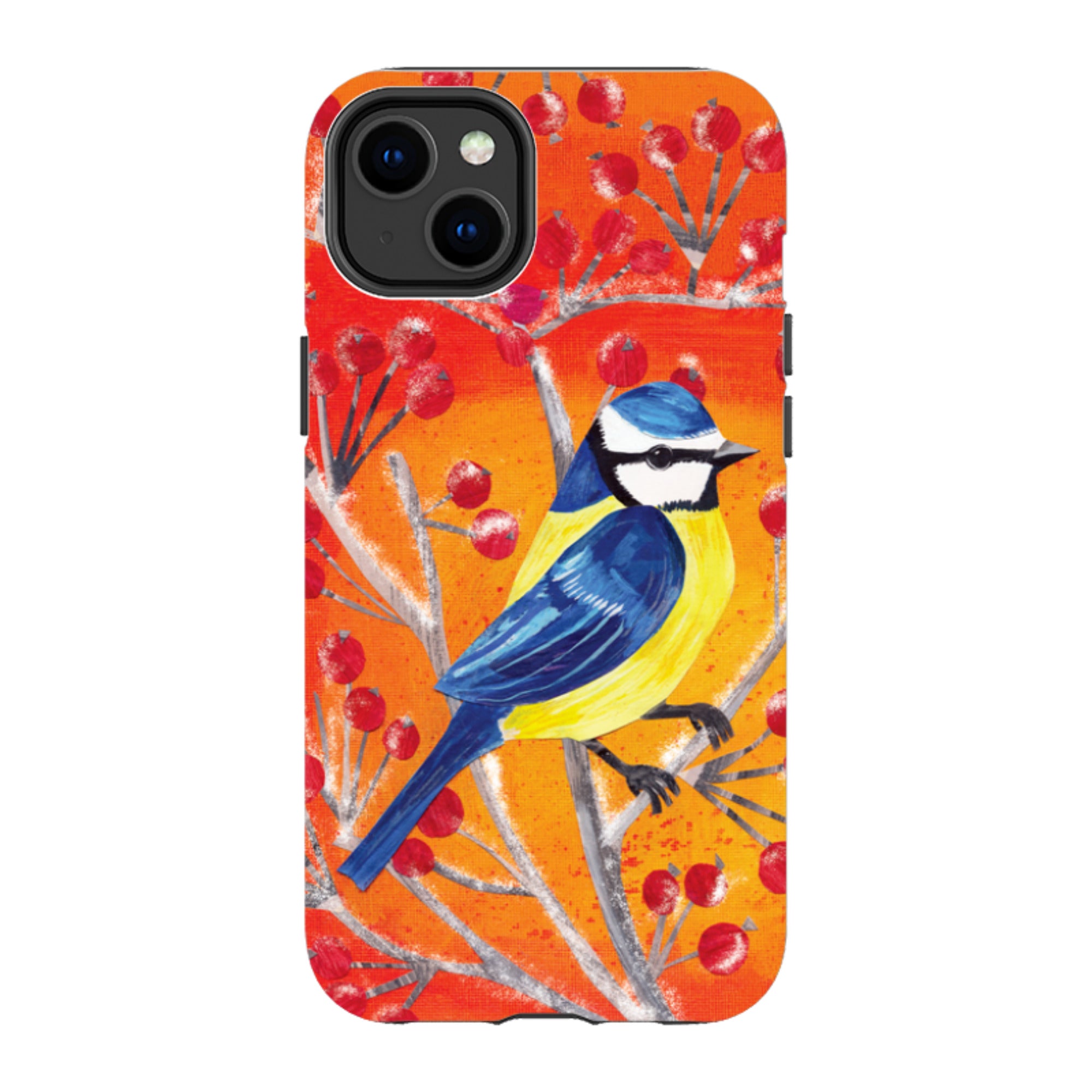 iPhone Tough Case - Blue Tit By Tracey English