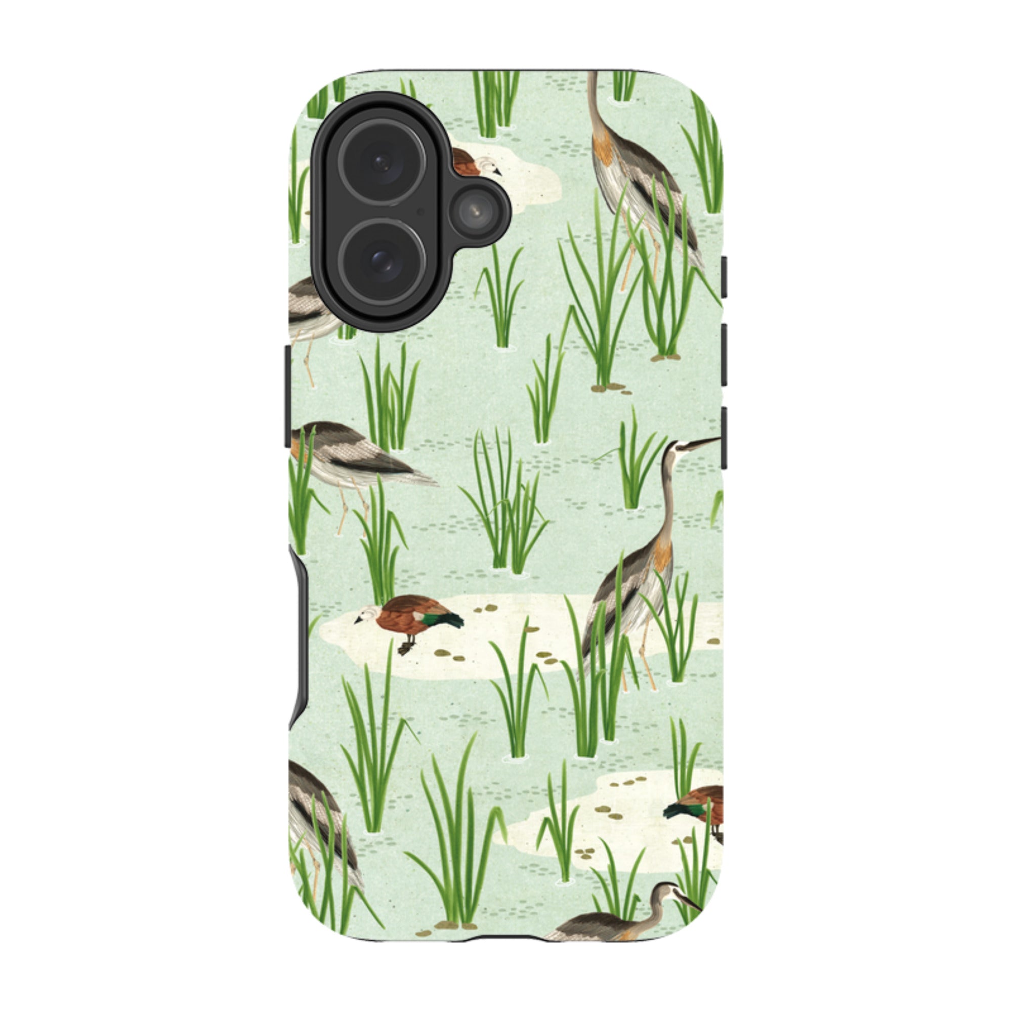 iPhone Tough Case - Wet Lands By Katherine Quinn