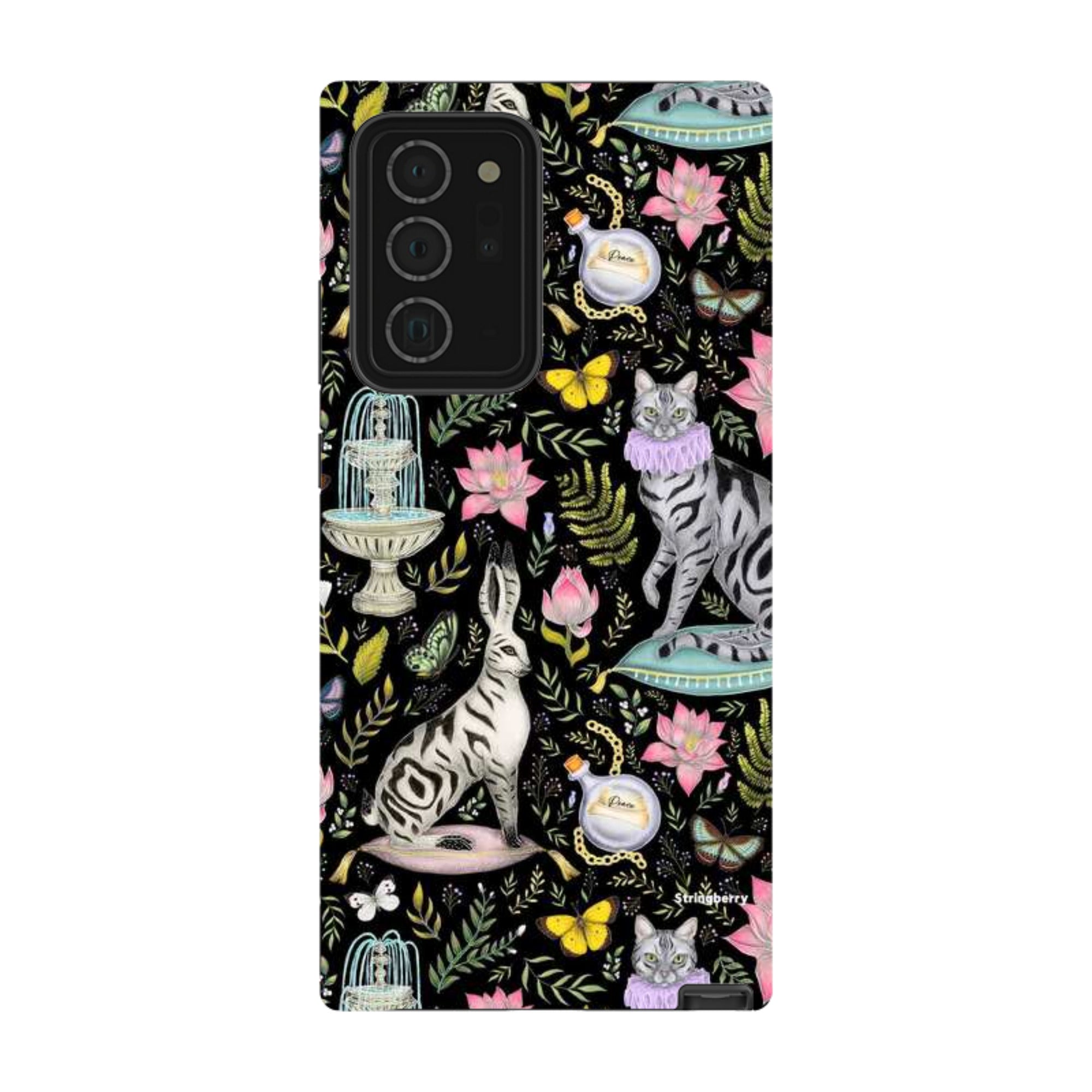 Samsung Tough Case - Lotus Garden By Catherine Rowe