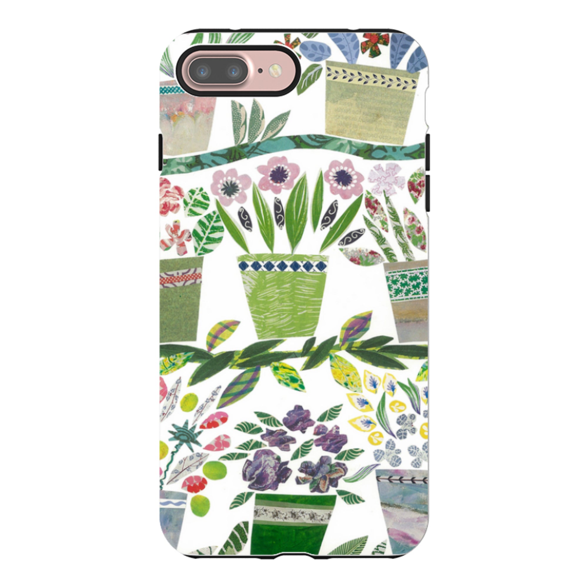 iPhone Tough Case - Flowerpots By Jane Robbins