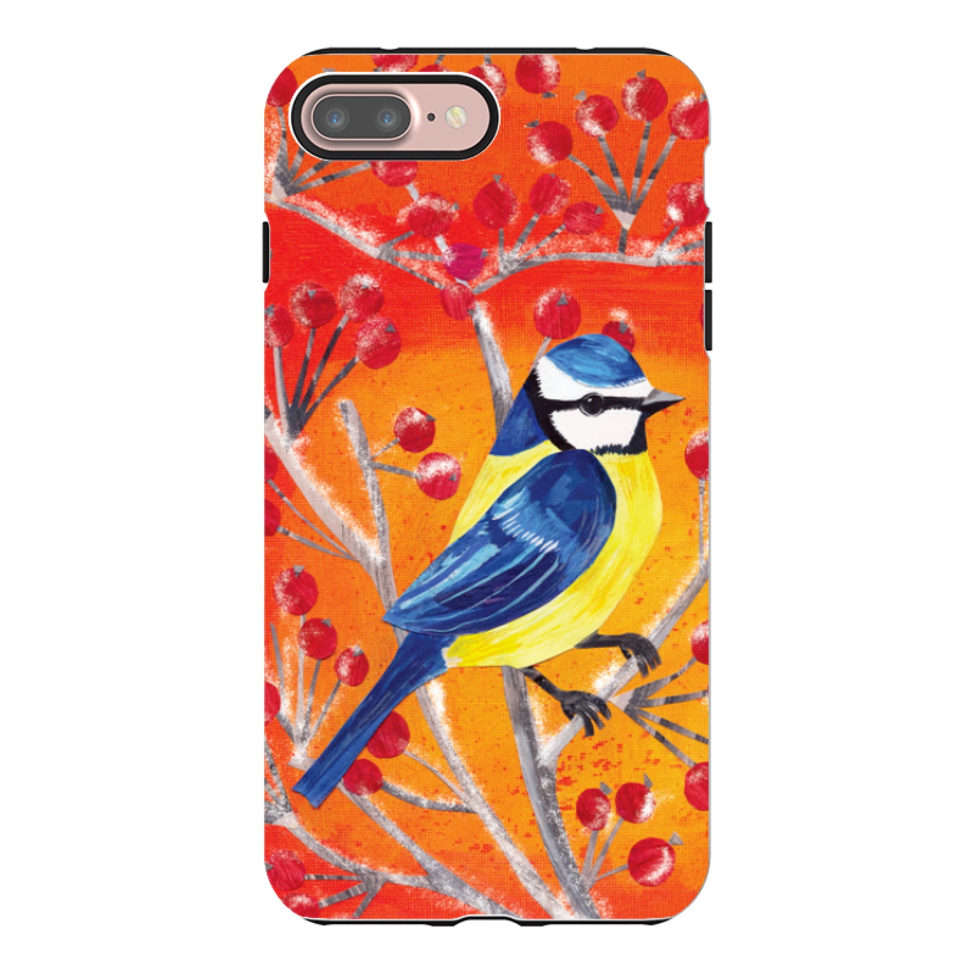 iPhone Tough Case - Blue Tit By Tracey English