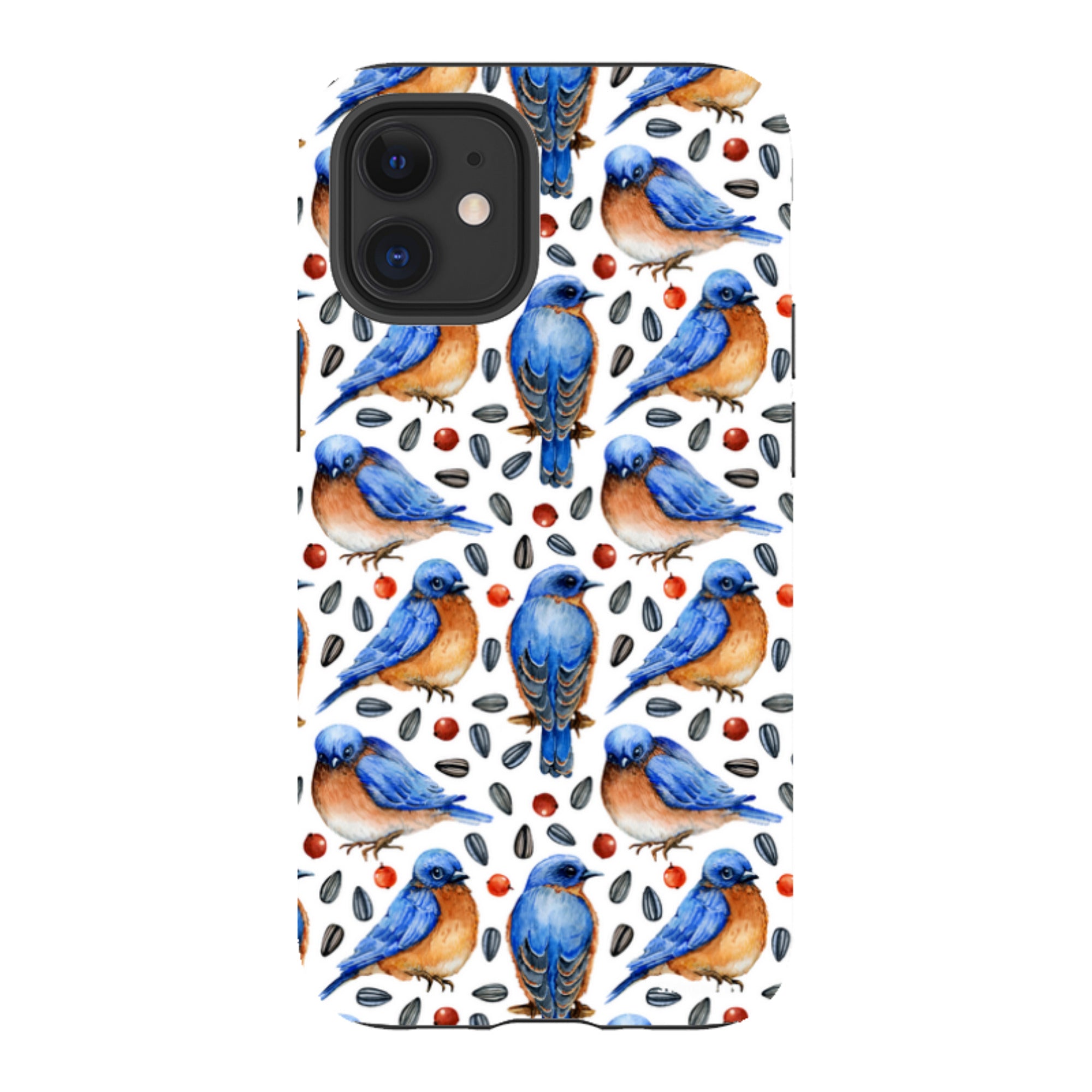 iPhone Tough Case - Bluebirds II
