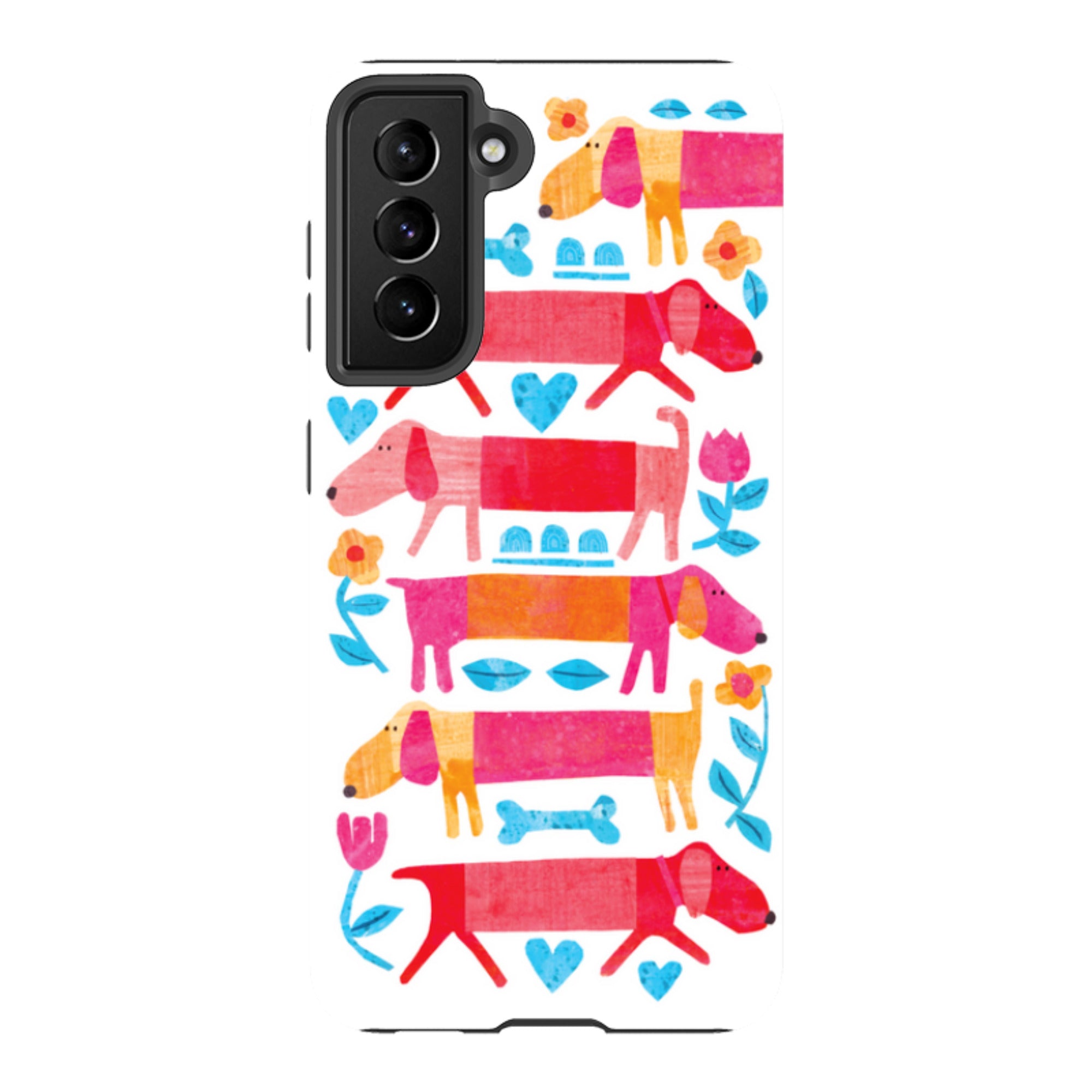 Samsung Tough Case - Sausage Dog By Tracey English