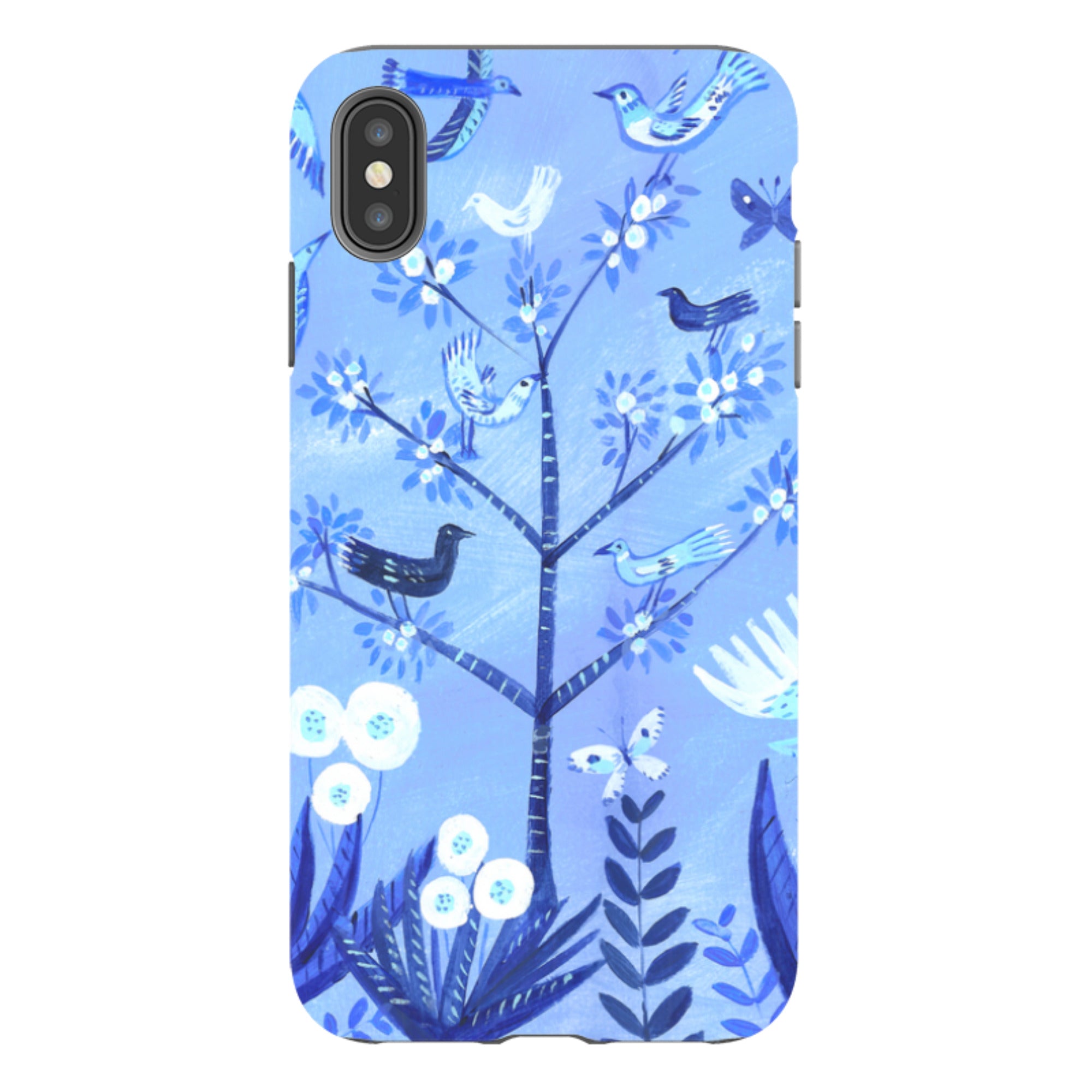 iPhone Tough Case - Folk Art By Mary Stubberfield