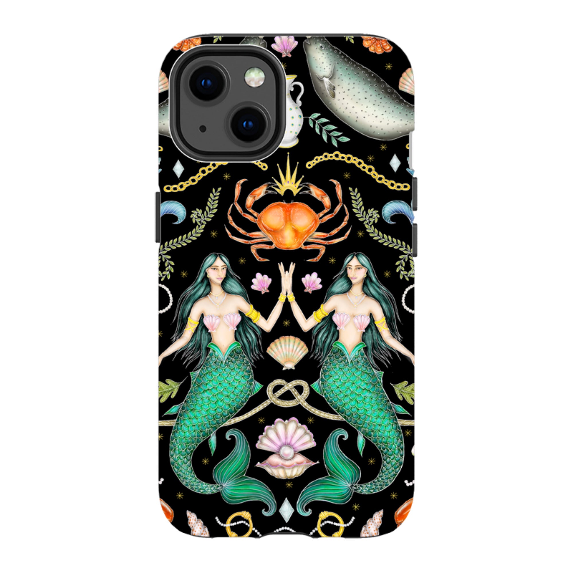 iPhone Tough Case - Tritons Treasure By Catherine Rowe
