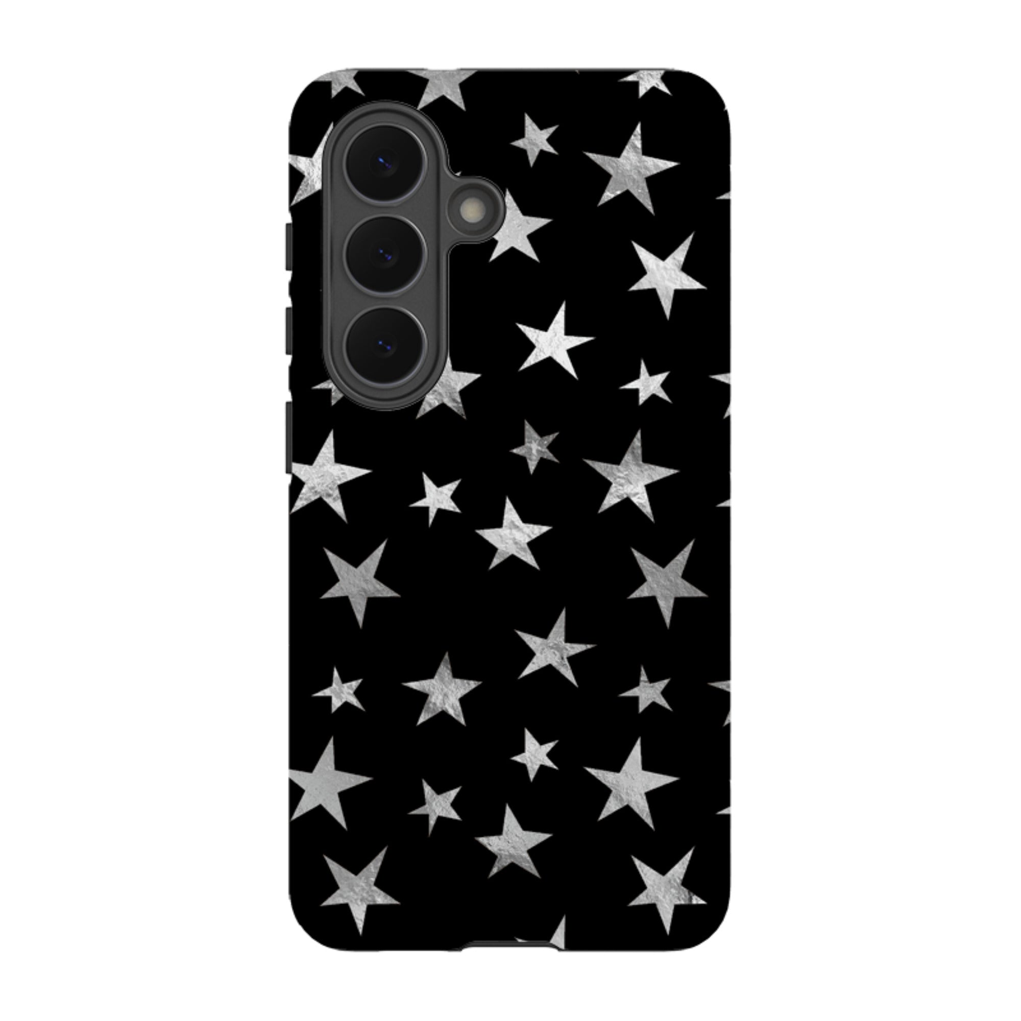 Samsung Tough Case - Black and Silver Stars