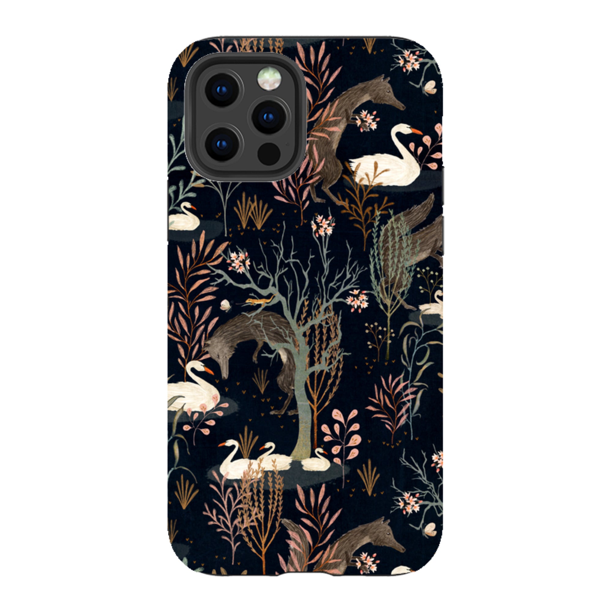 iPhone Tough Case - Black Forest By Katherine Quinn