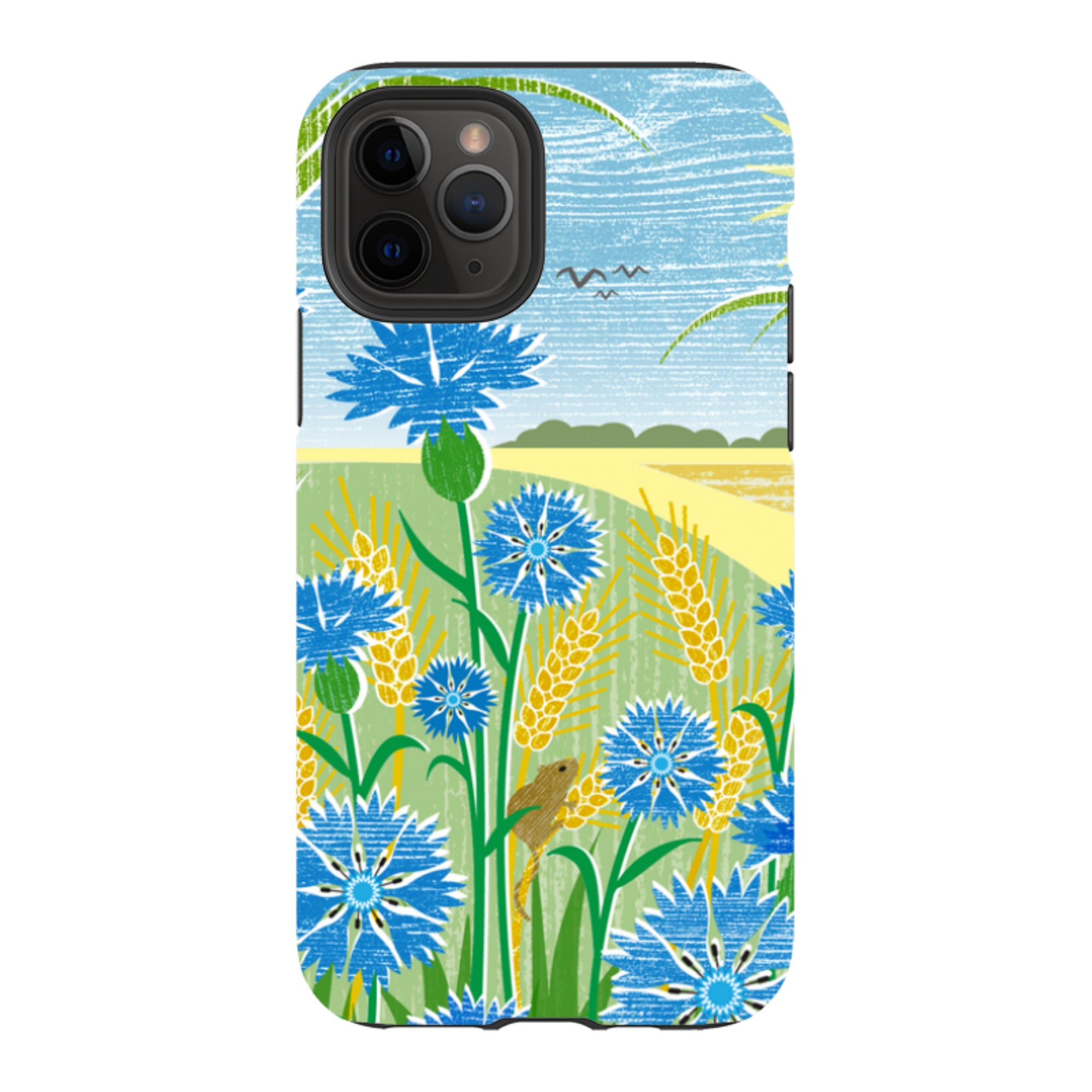 iPhone Tough Case - Cornflowers By Liane Payne
