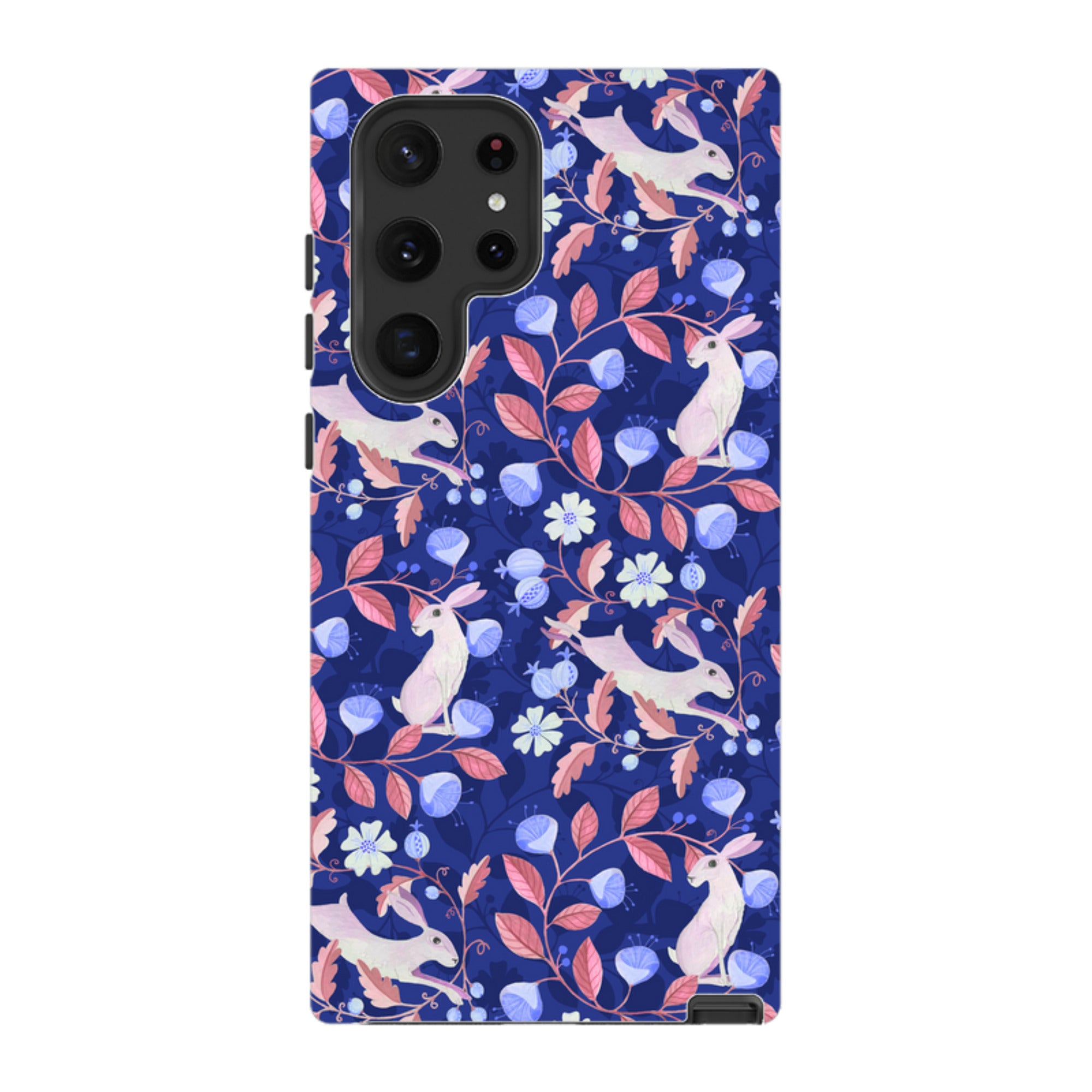 Samsung Tough Case - Hare Pattern By Bex Parkin