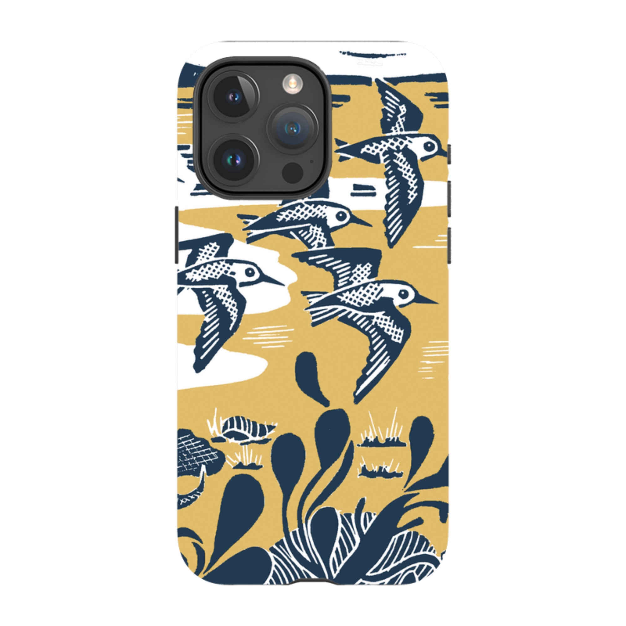iPhone Tough Case - Sanderlings At The Shore By Kate Heiss