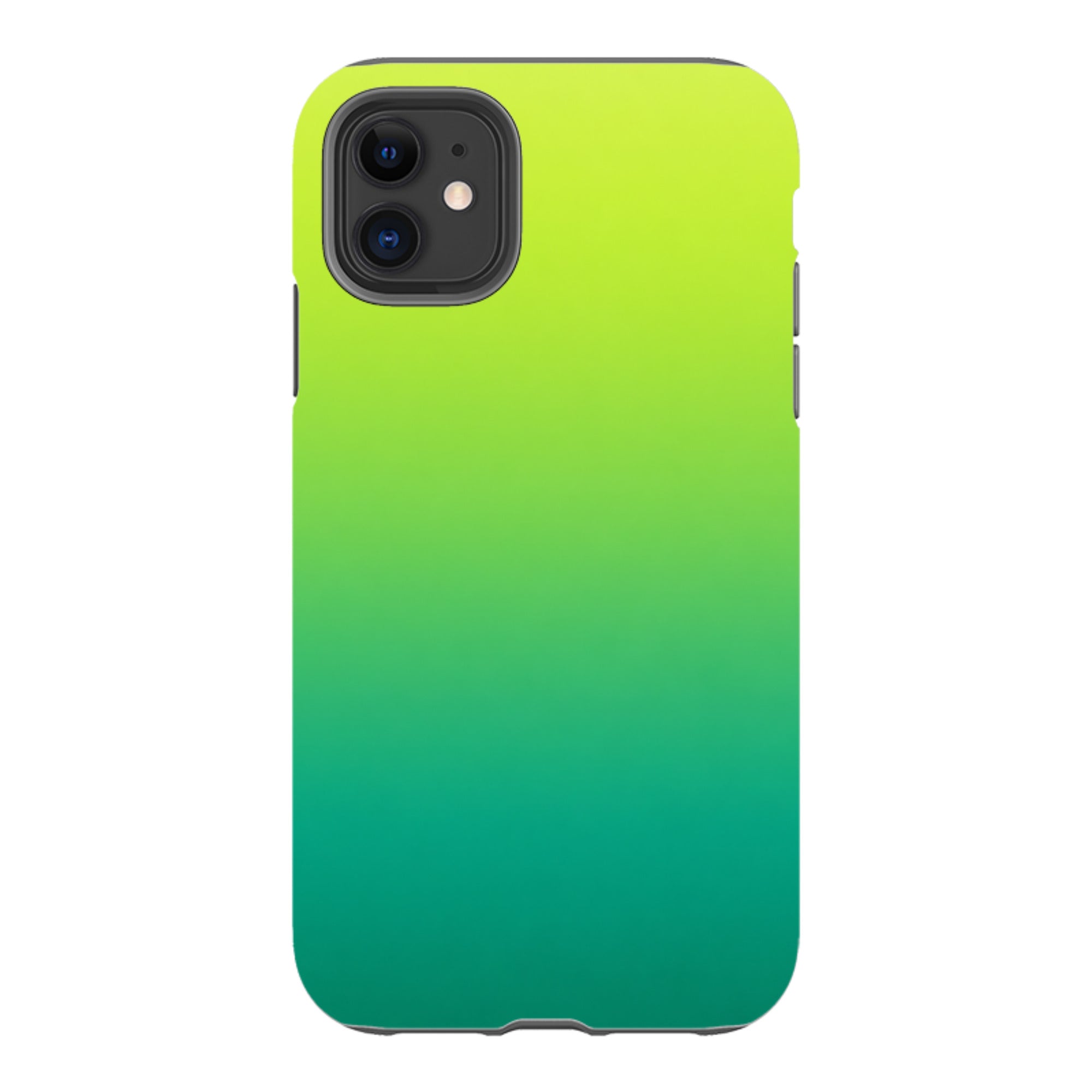 iPhone Tough Case - Lime Green Ombre