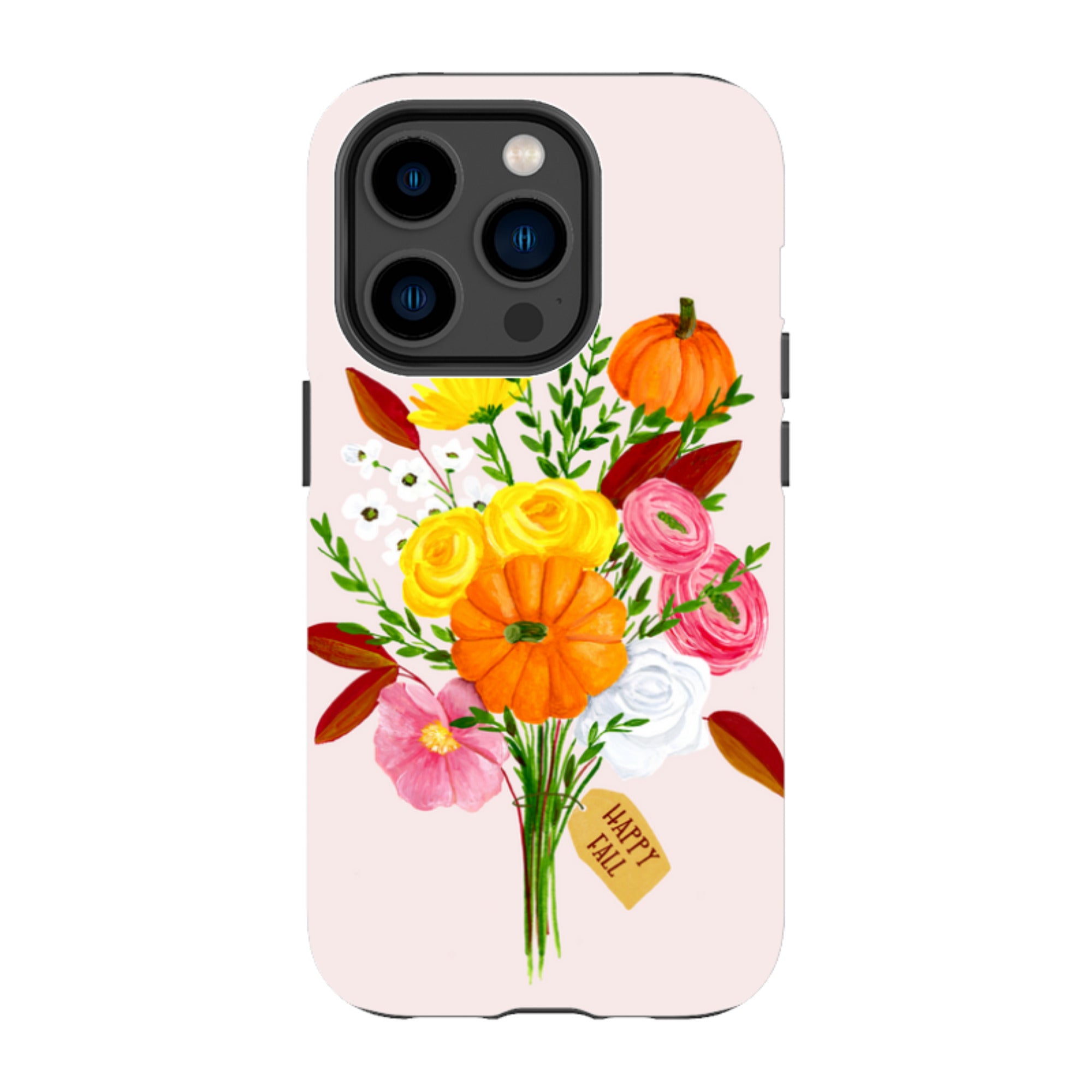 iPhone Tough Case - Happy Fall Florals By Abby Jacobs