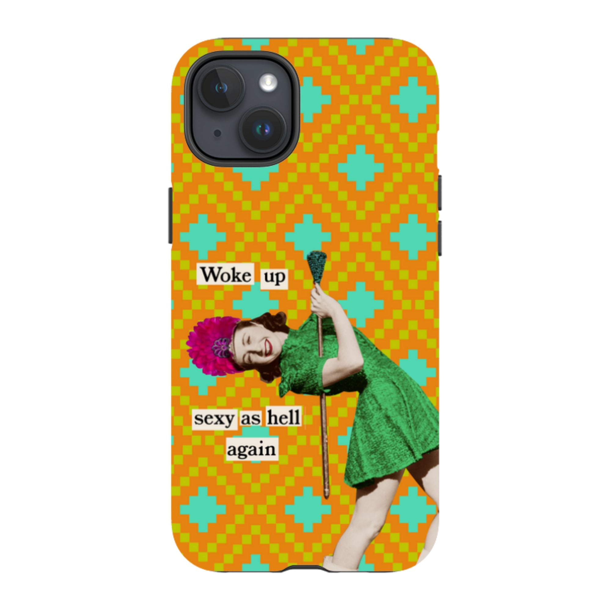 iPhone Tough Case - Woke Up By Clare Jordan