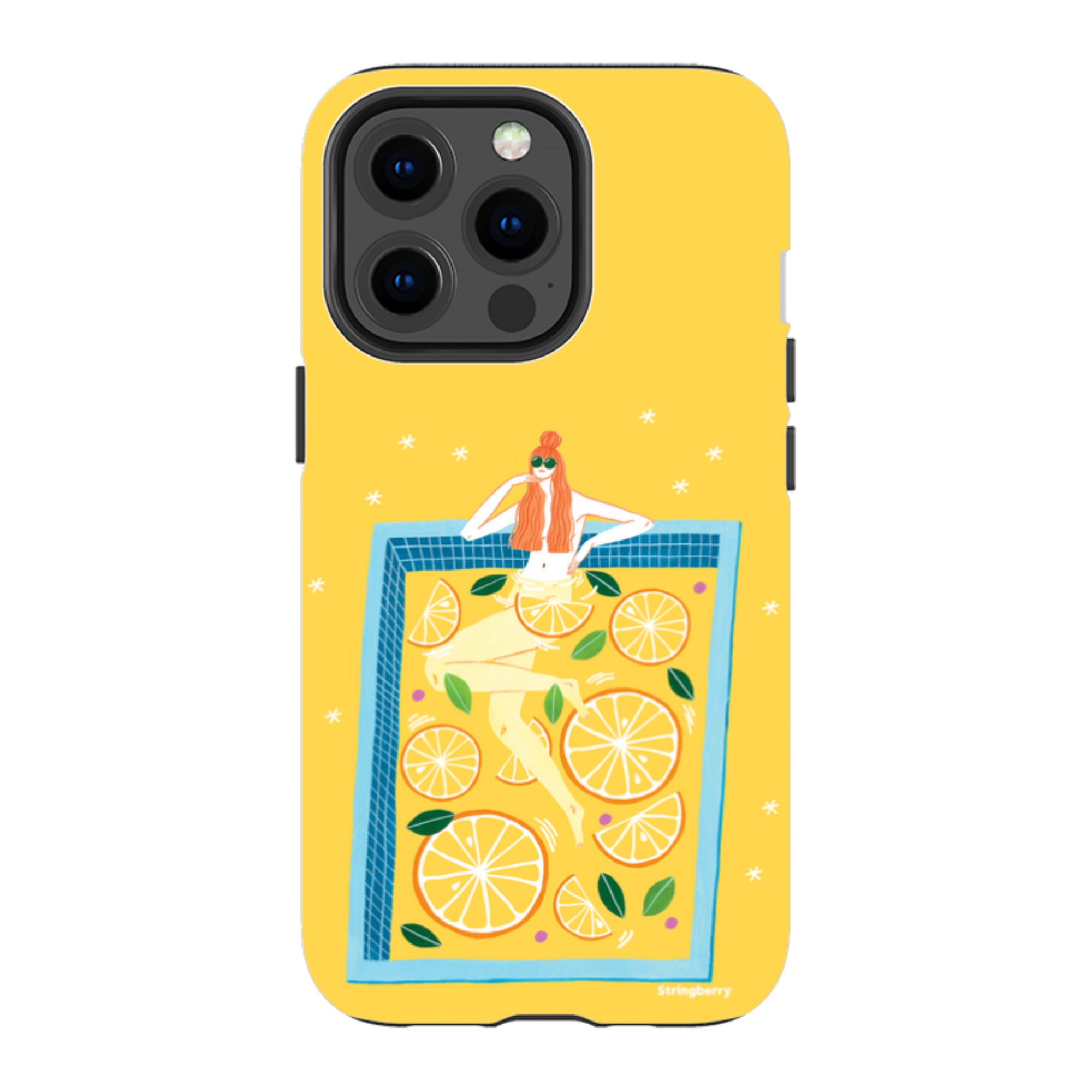 iPhone Tough Case - Lemonade By Madalina Andronic