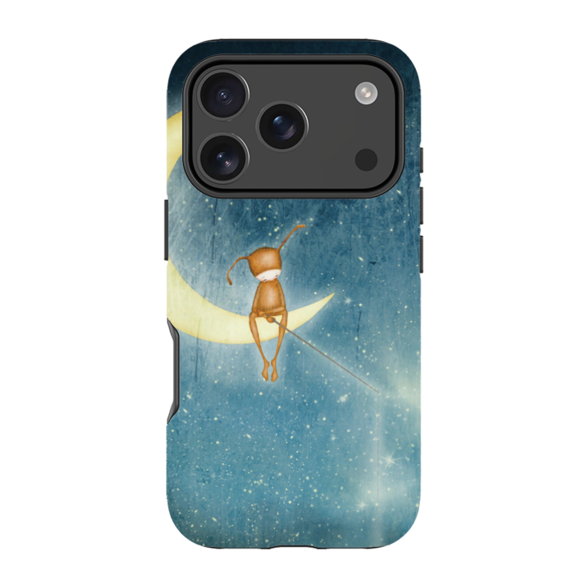 iPhone Tough Case - Fishing For Stars By Maja Lindberg