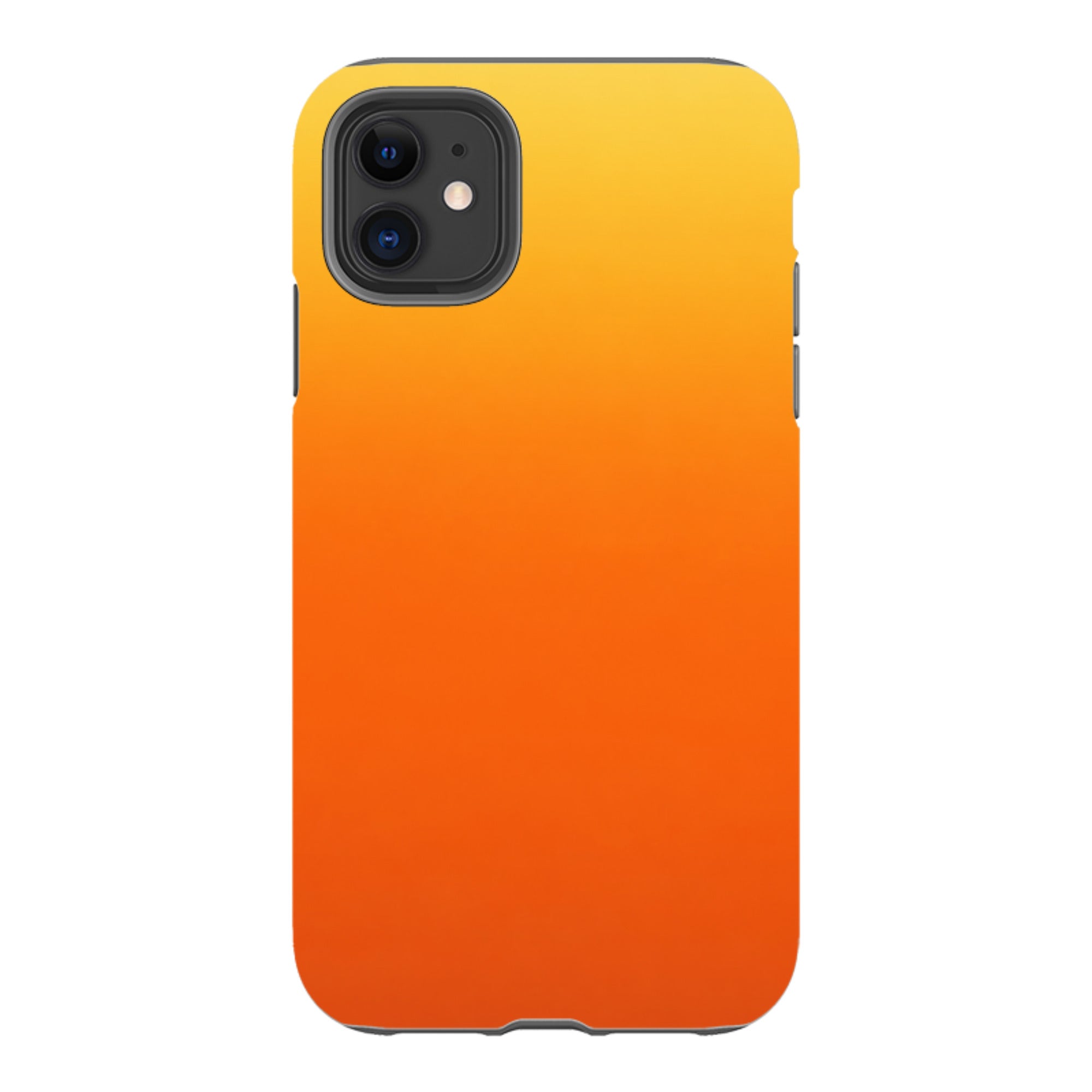 iPhone Tough Case - Yellow and Orange Ombre