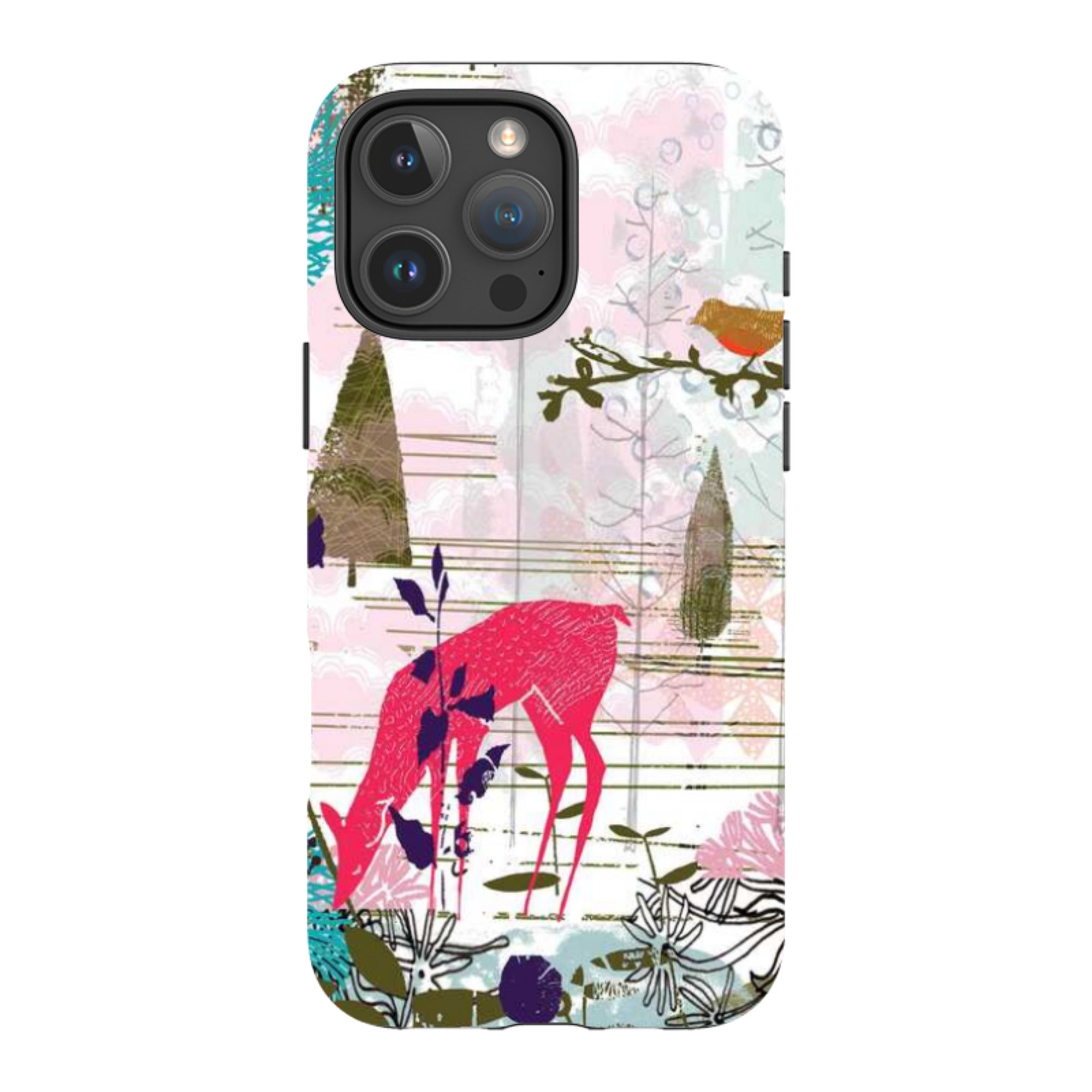 iPhone MagSafe Tough Case -  Forest Tale Robin Song By Tiffany Lynch