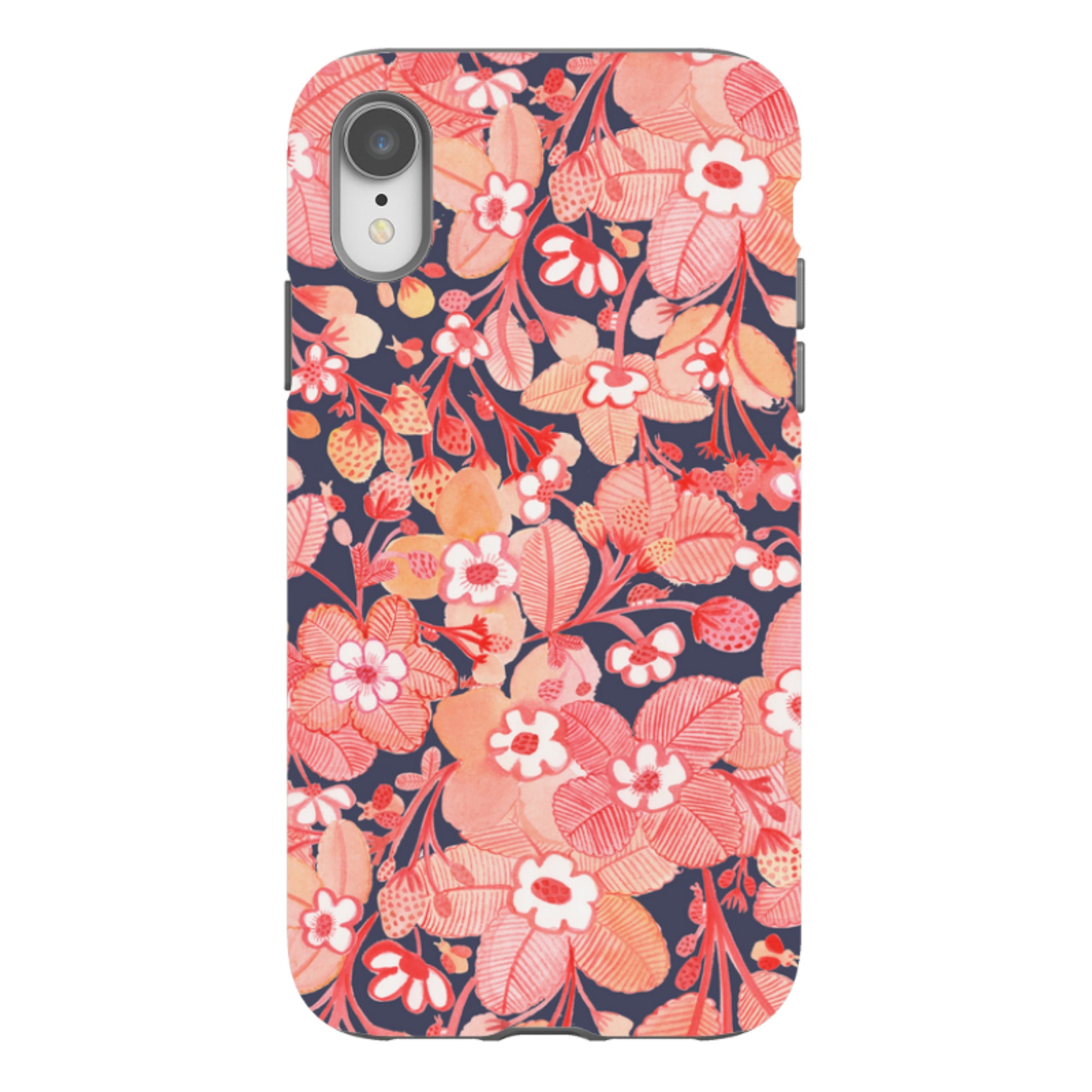 iPhone Tough Case - Strawberry Poem By Gabriela Larios