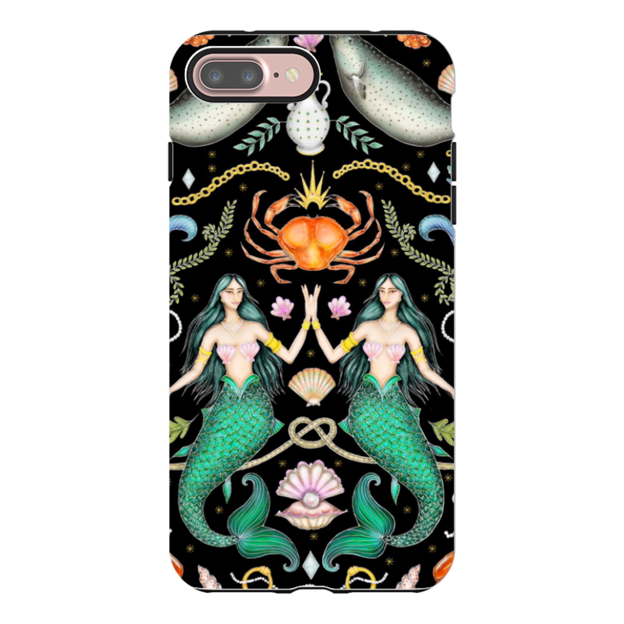 iPhone Tough Case - Tritons Treasure By Catherine Rowe