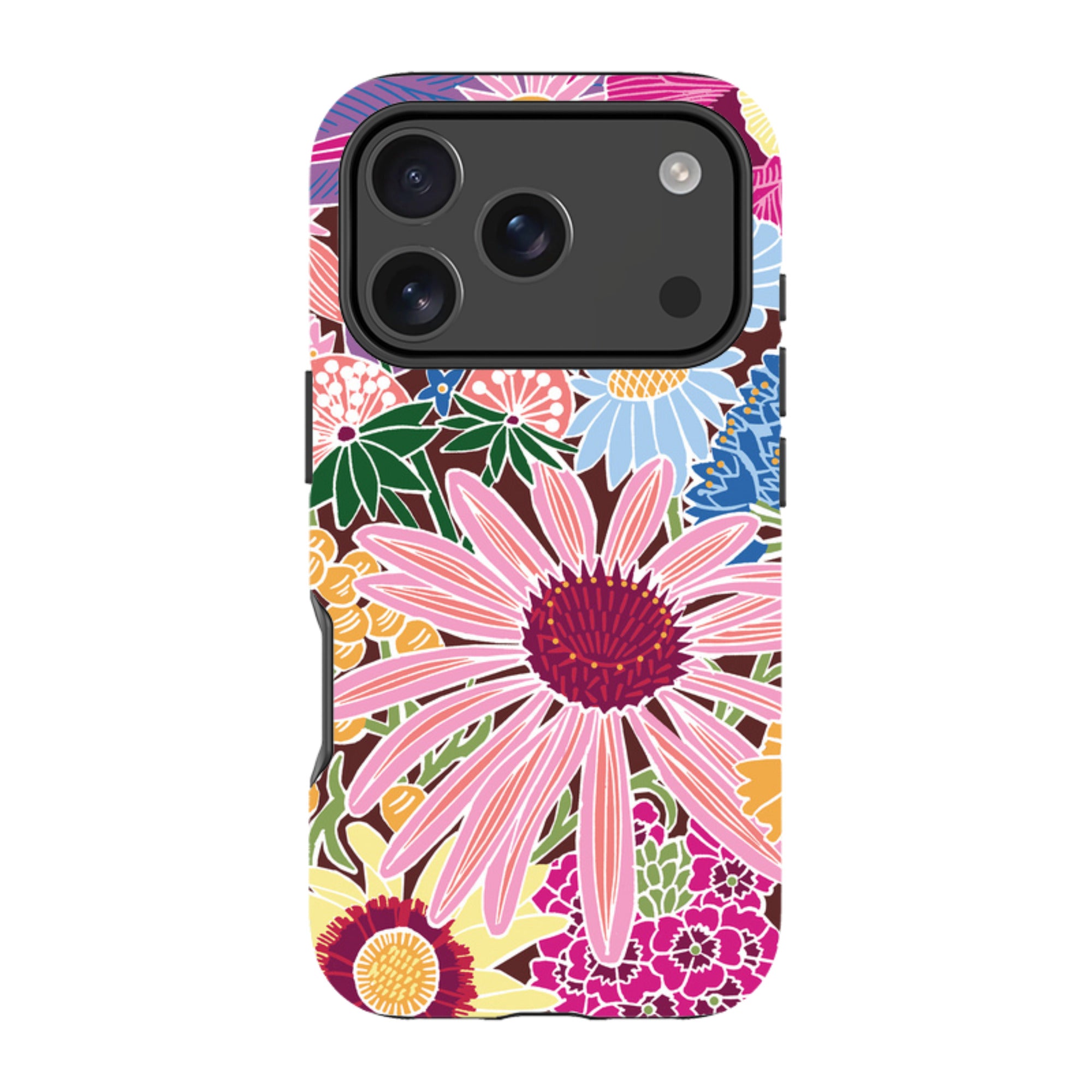 iPhone Tough Case - Jigsaw Floral 1 By Kate Heiss