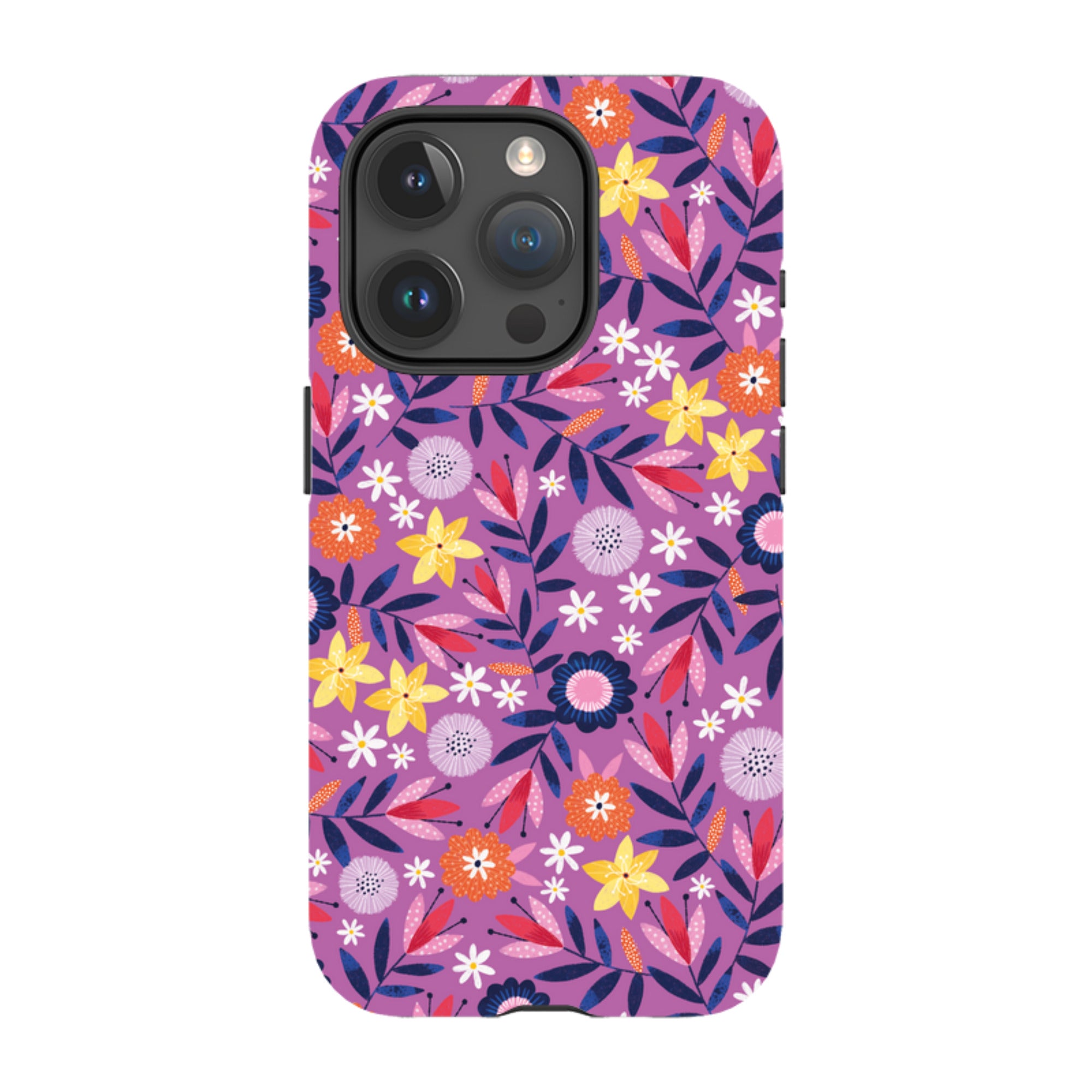 iPhone MagSafe Tough Case -  Scattered Flowers I By Ali Brookes
