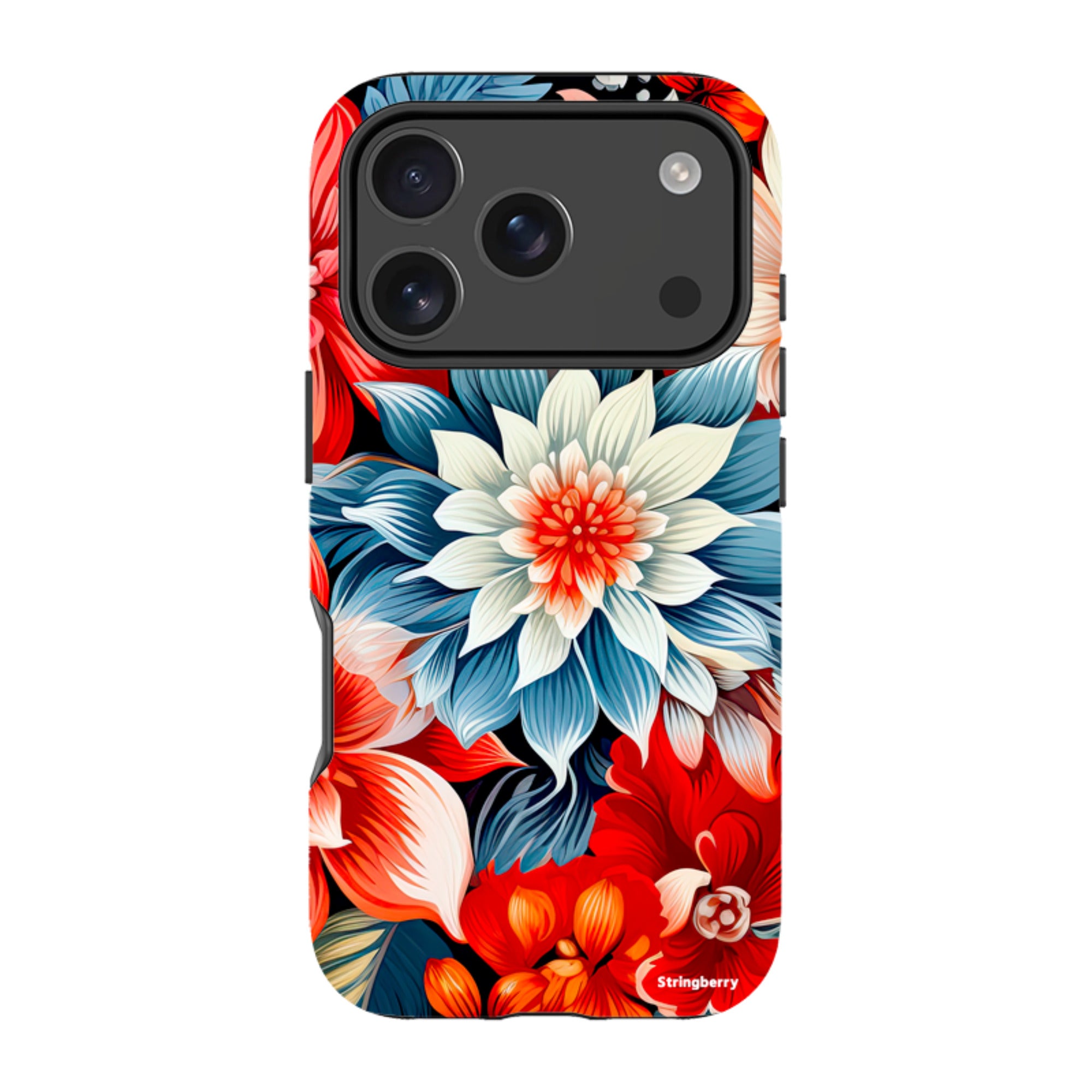iPhone MagSafe Tough Case - Red Bells II