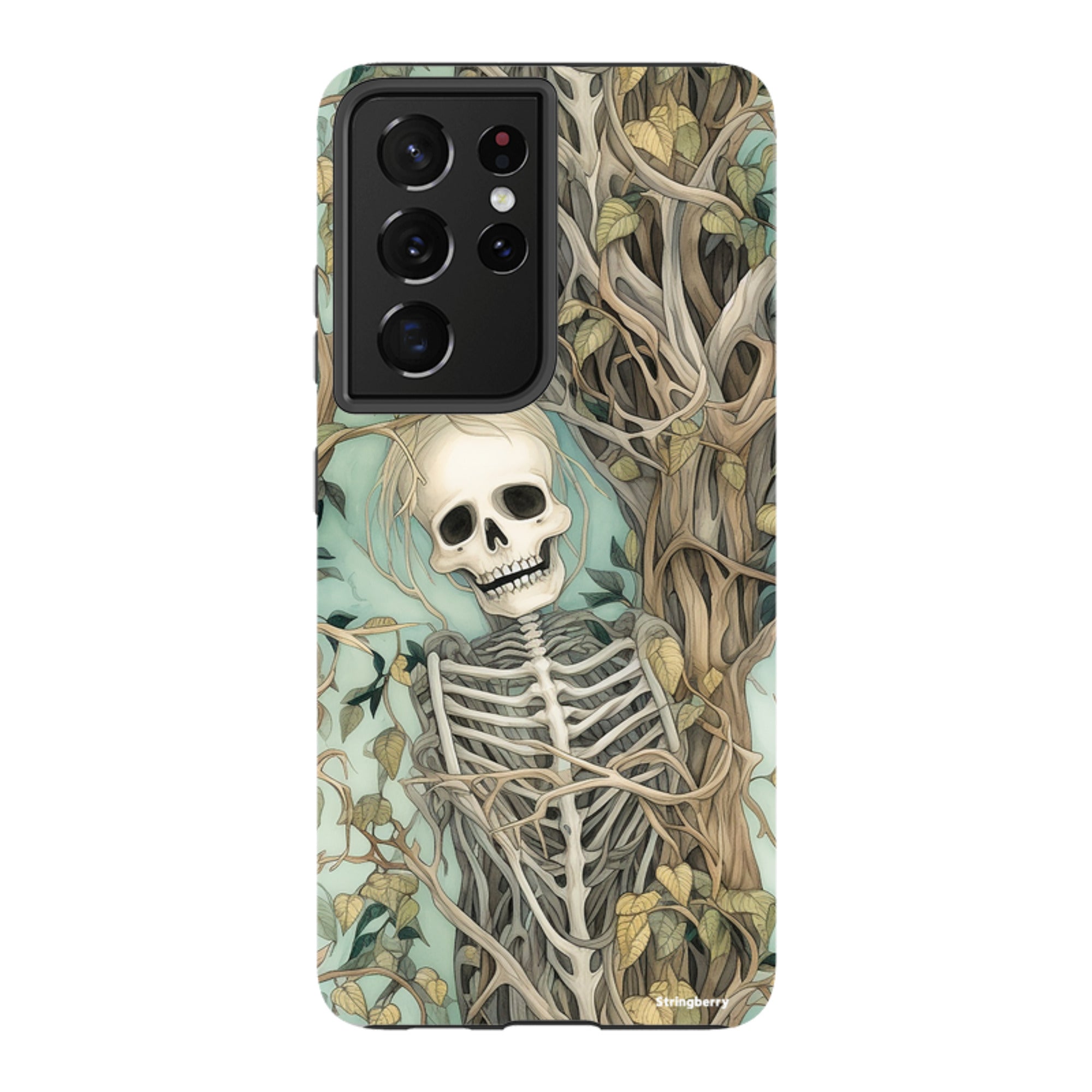 Samsung Tough Case - Skeletal Floral