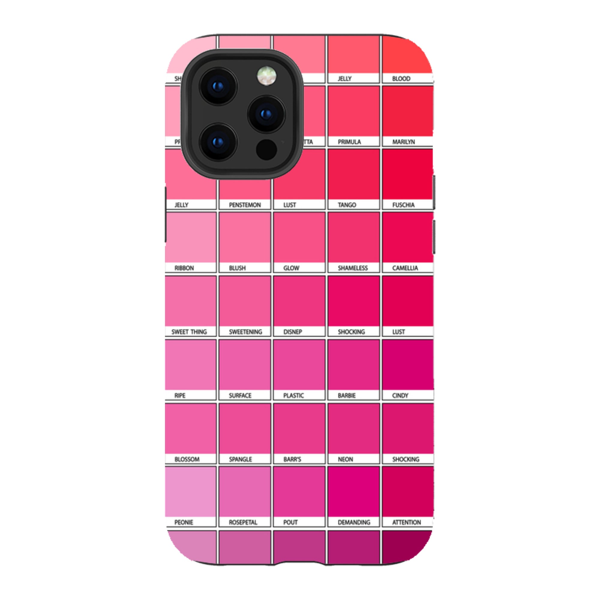 iPhone Tough Case - Pink Chromology By Kitty Joseph