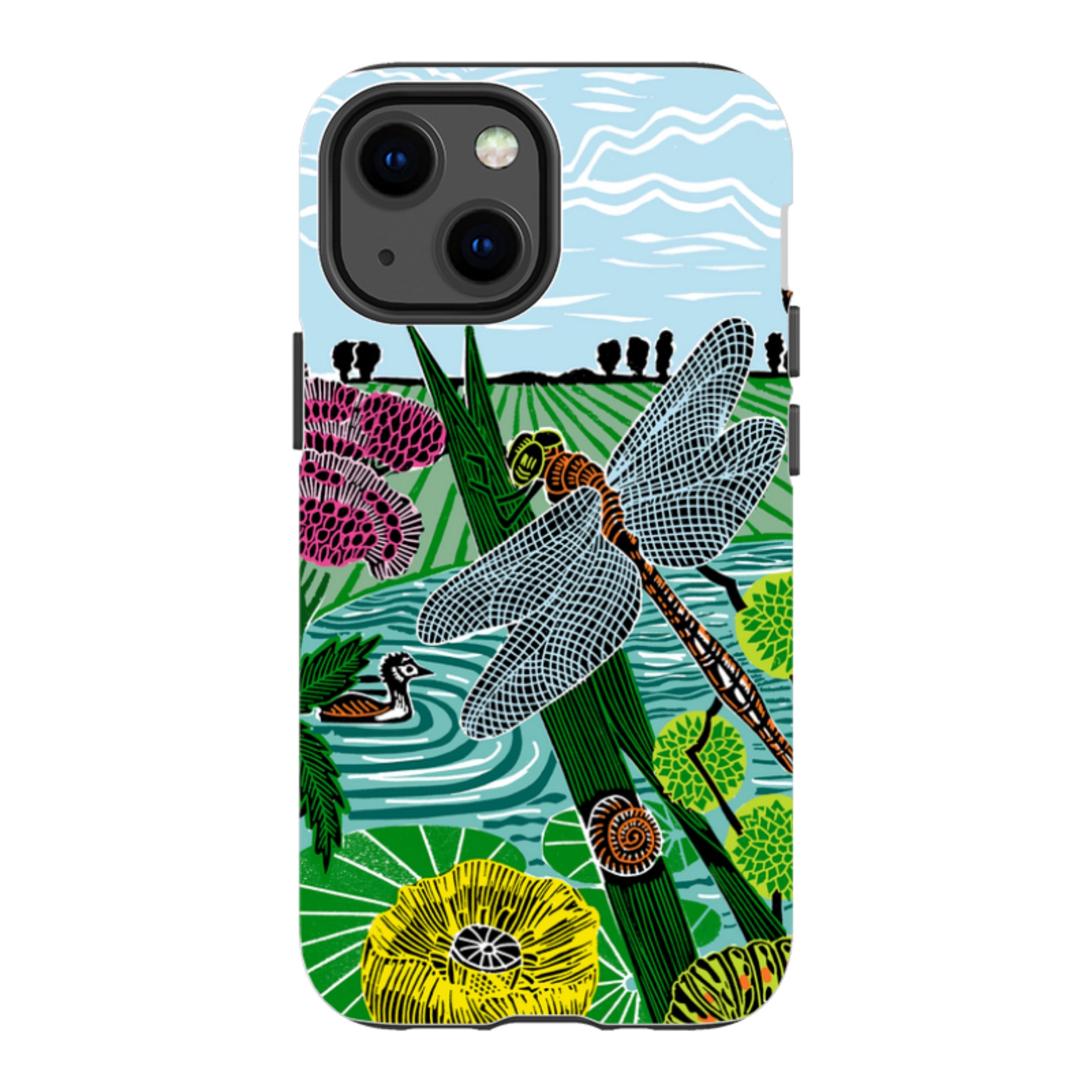 iPhone Tough Case - Pond By Kate Heiss