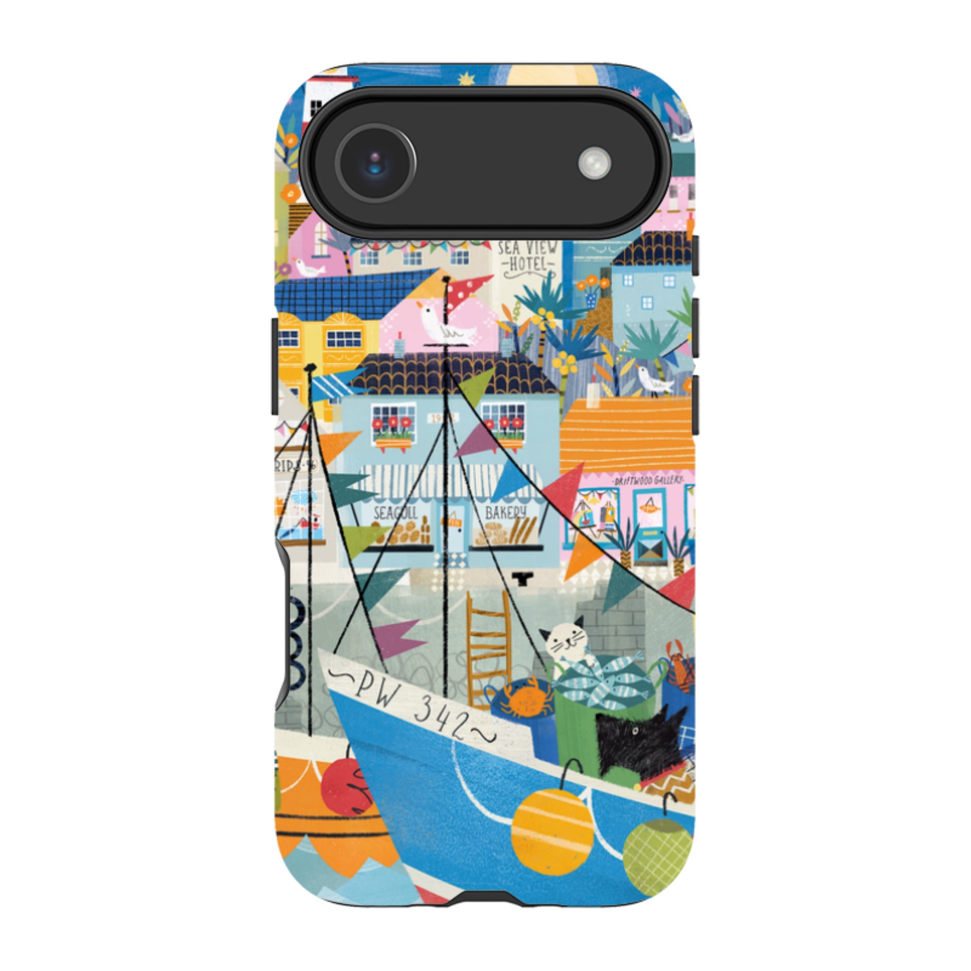 iPhone MagSafe Tough Case - Night Harbour 1 By Ali Brookes