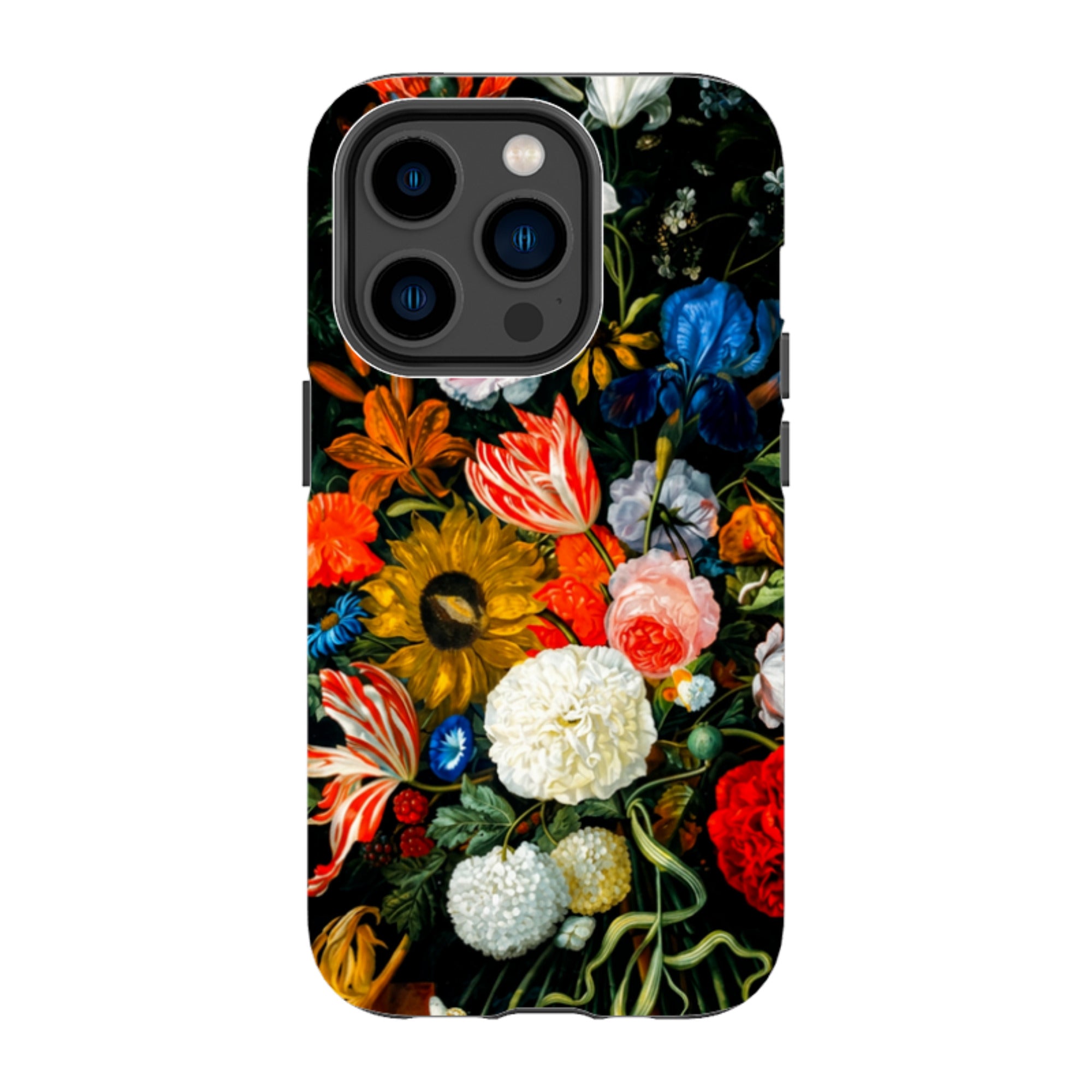 iPhone Tough Case - Still Life Tulip & Sunflower