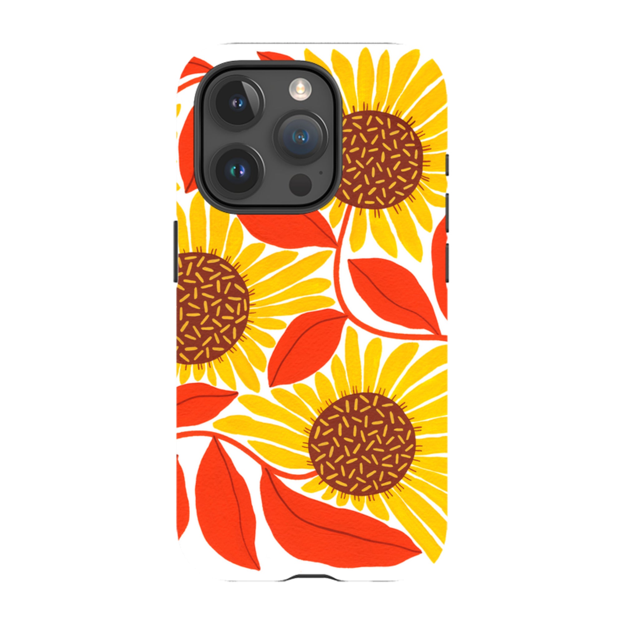 iPhone Tough Case - Sunflower By Madalina Andronic