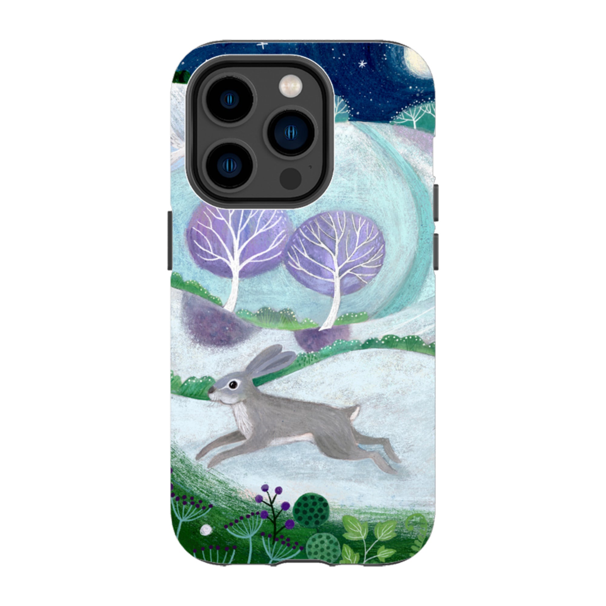 iPhone MagSafe Tough Case -  Winter Hare By Bex Parkin