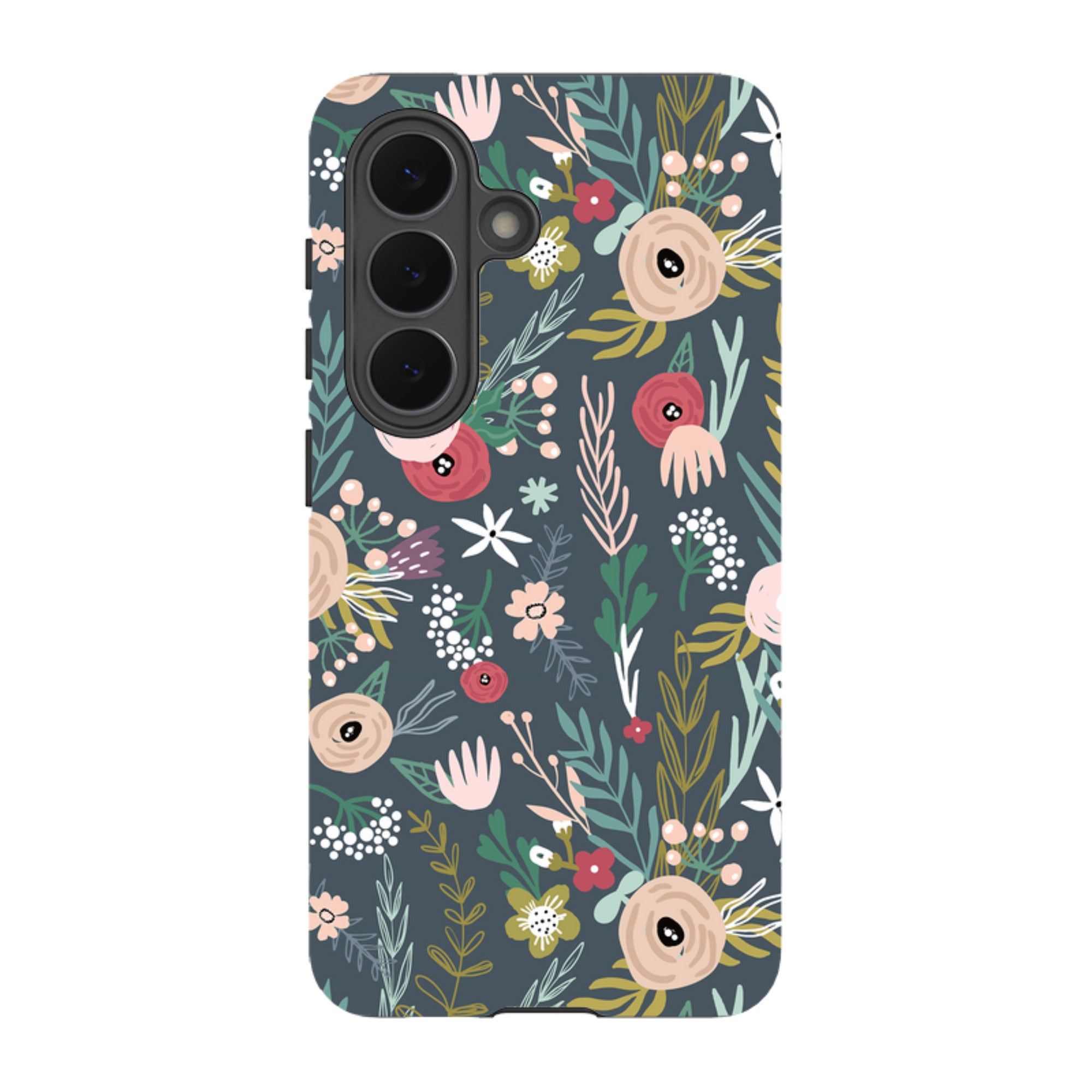 Samsung Tough Case - Winter Scandi Floral
