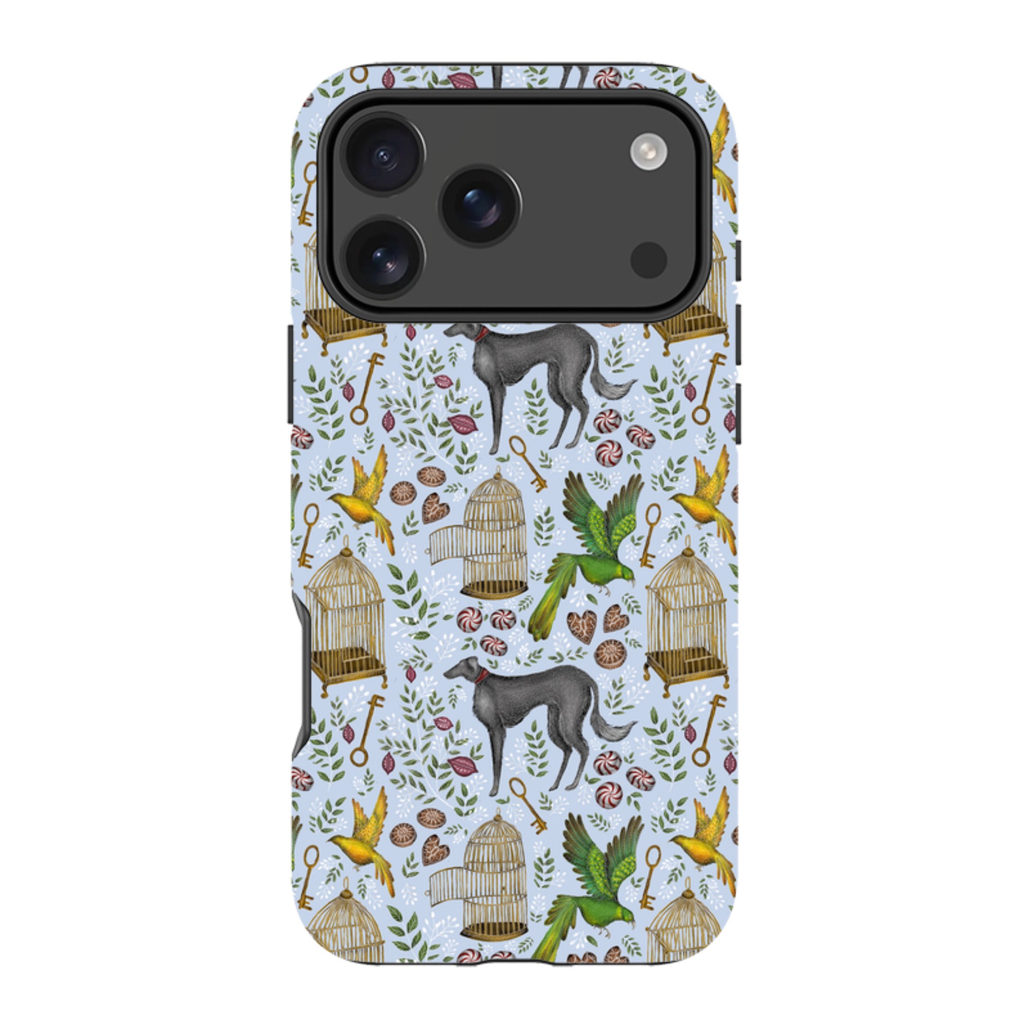 iPhone MagSafe Tough Case -  Amsterdam Blue By Catherine Rowe