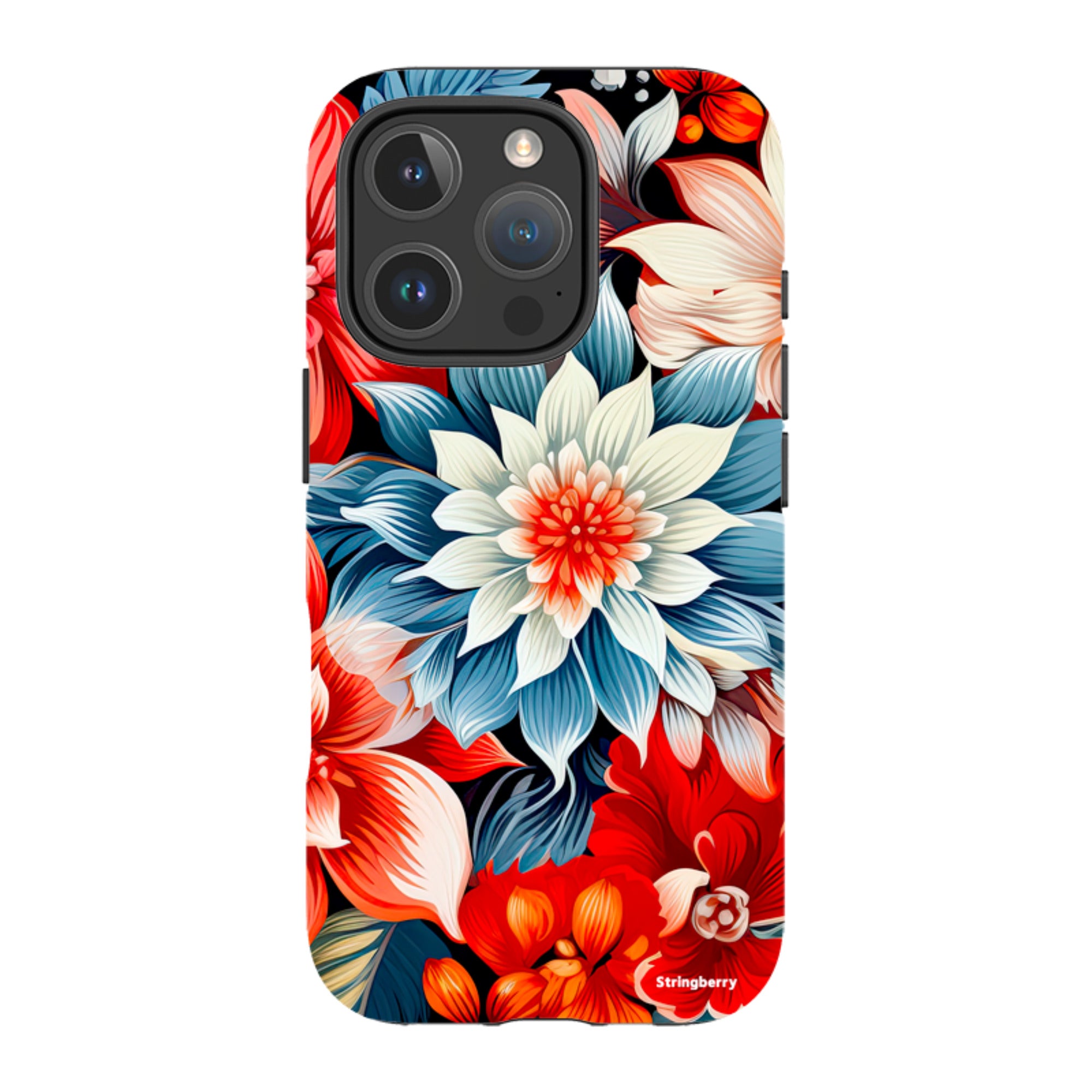 iPhone MagSafe Tough Case - Red Bells II