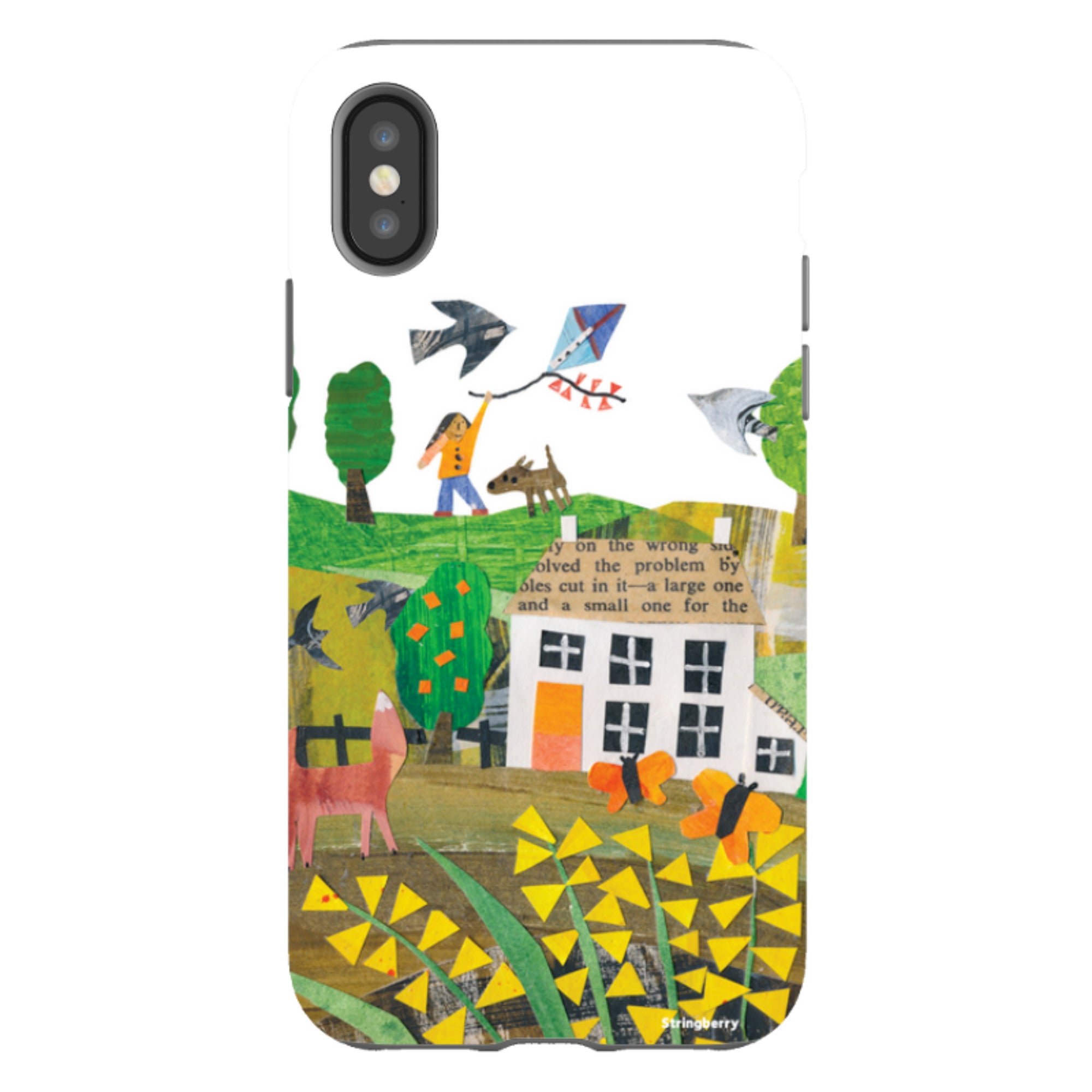 iPhone Tough Case - Countryscape III By Tracey English