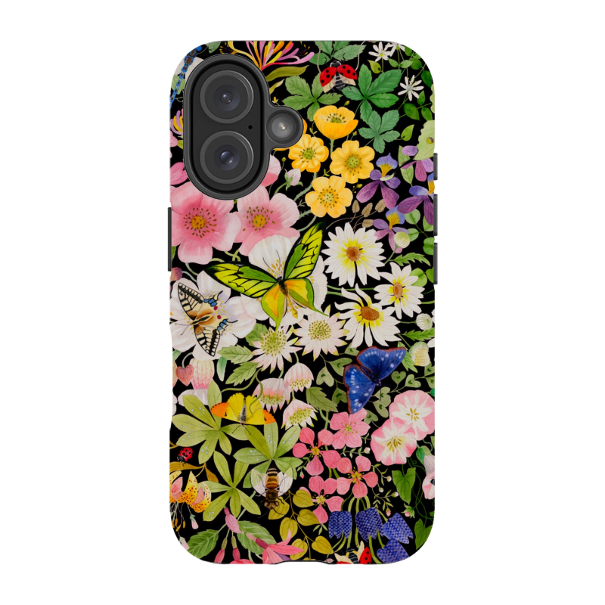 iPhone Tough Case - Wild Flowers By Bex Parkin