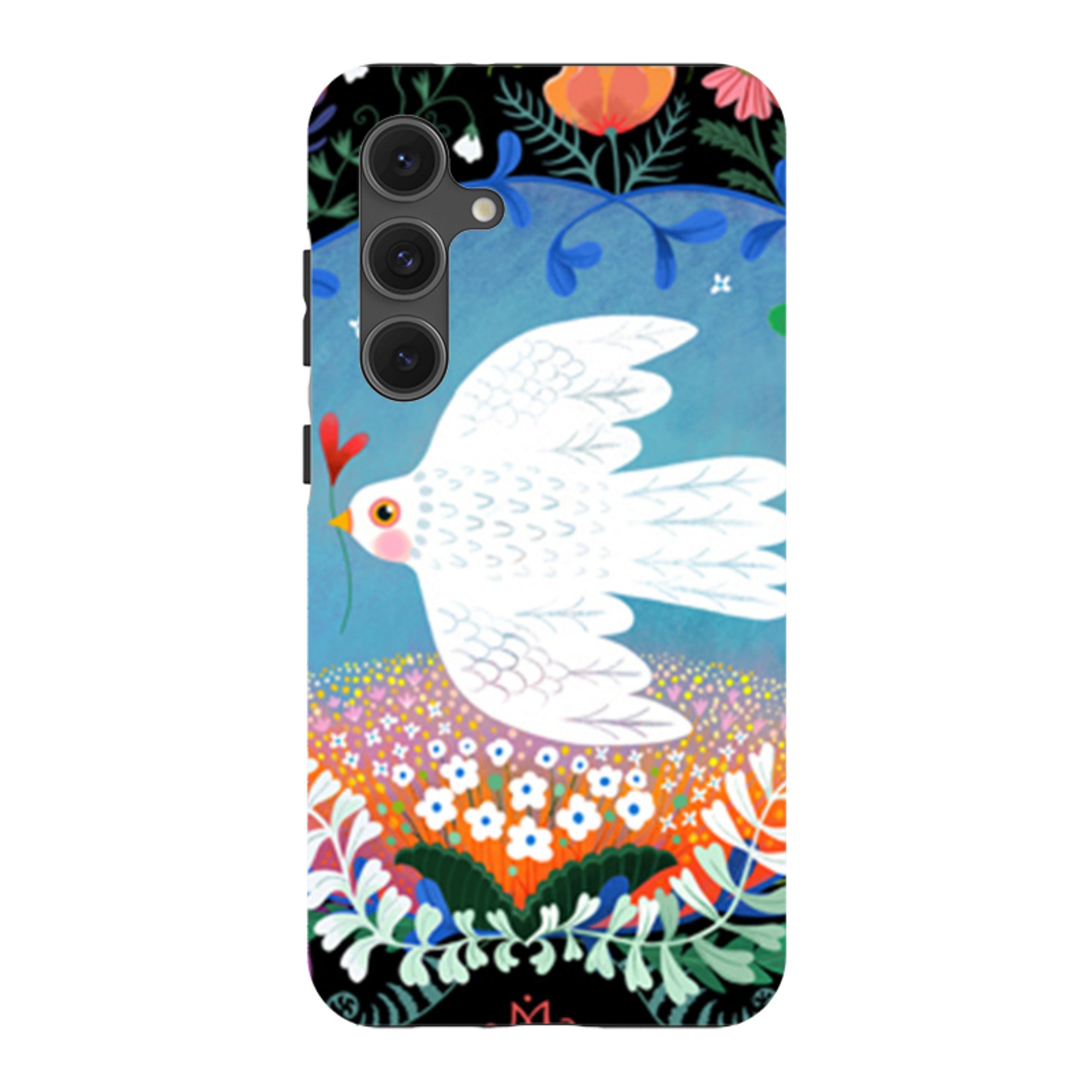 Samsung Tough Case - Peacebird By Mia Underwood