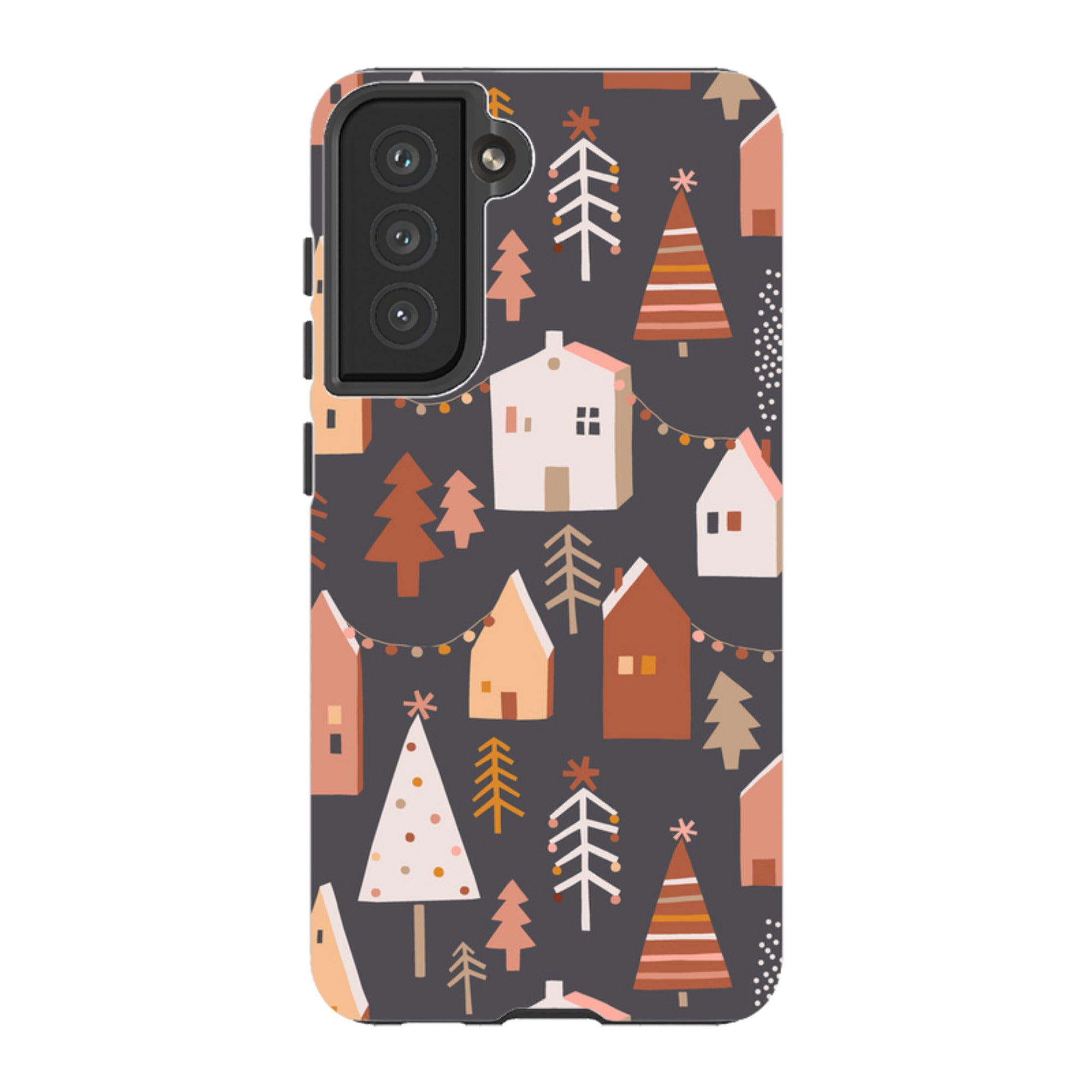 Samsung Tough Case - Street Xmas Dark